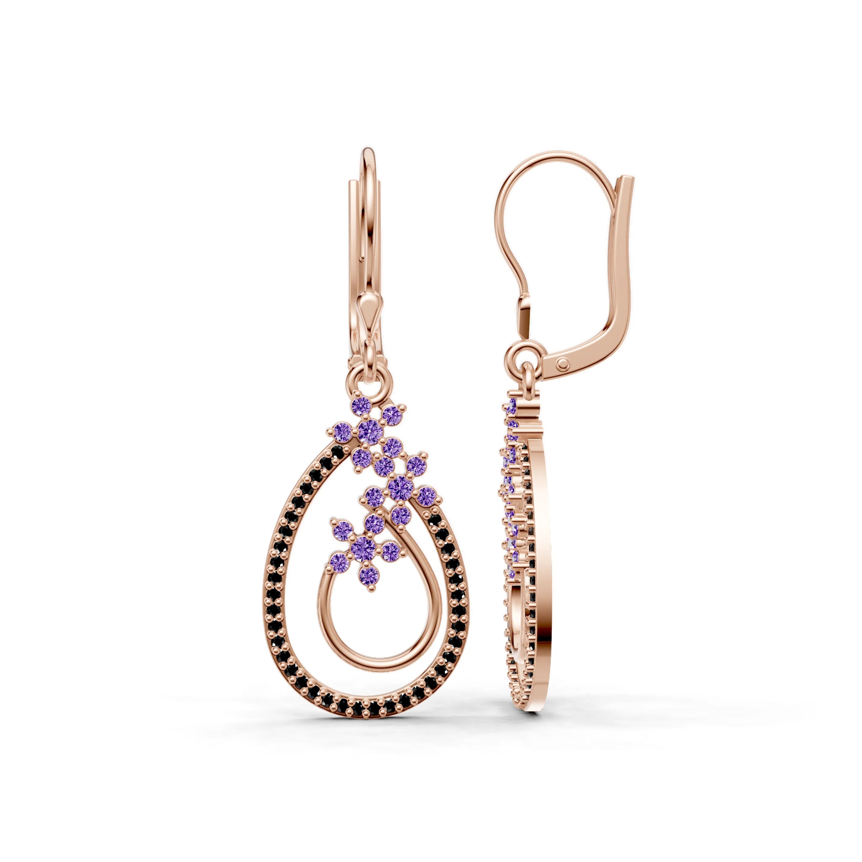 Rose_Amethyst_Black
