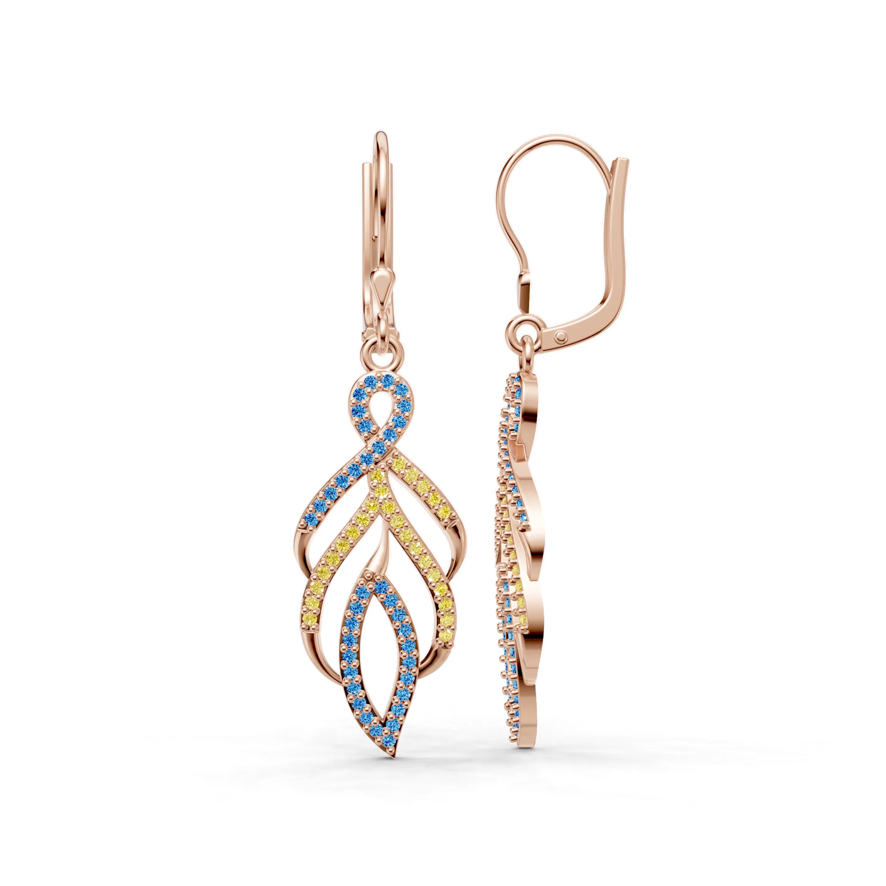 Rose_Citrine_Aquamarine