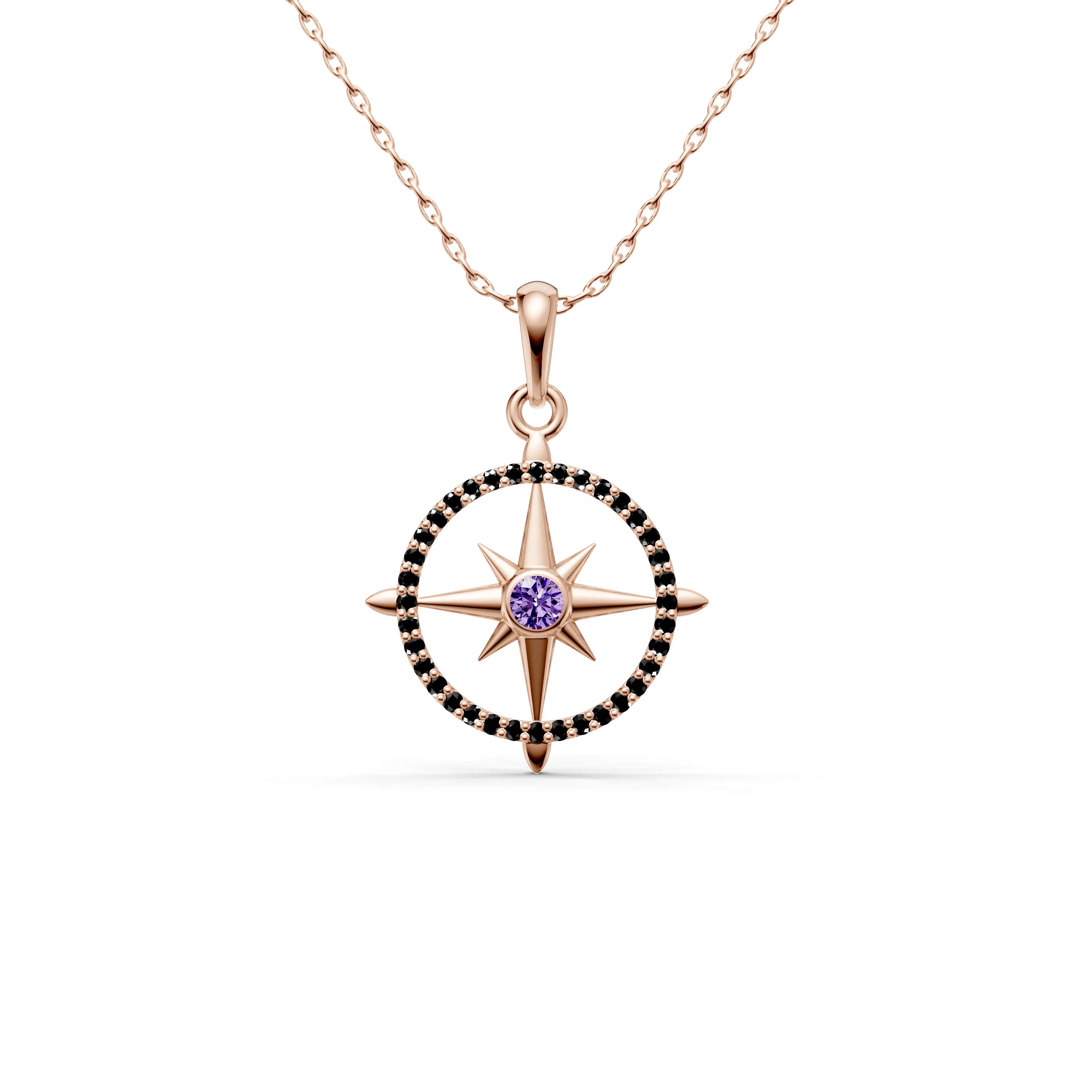 Rose_Amethyst_Black