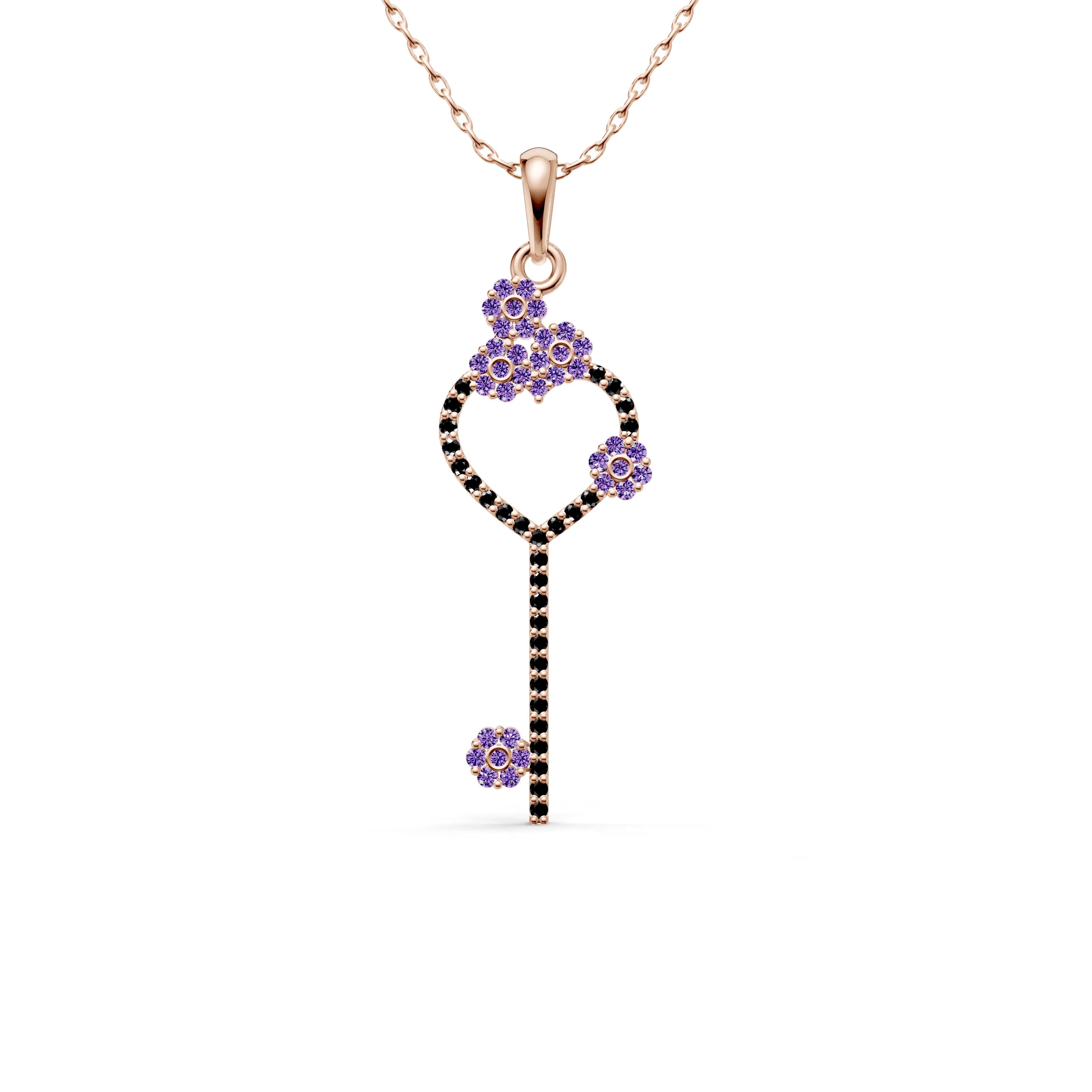 Rose_Amethyst_Black