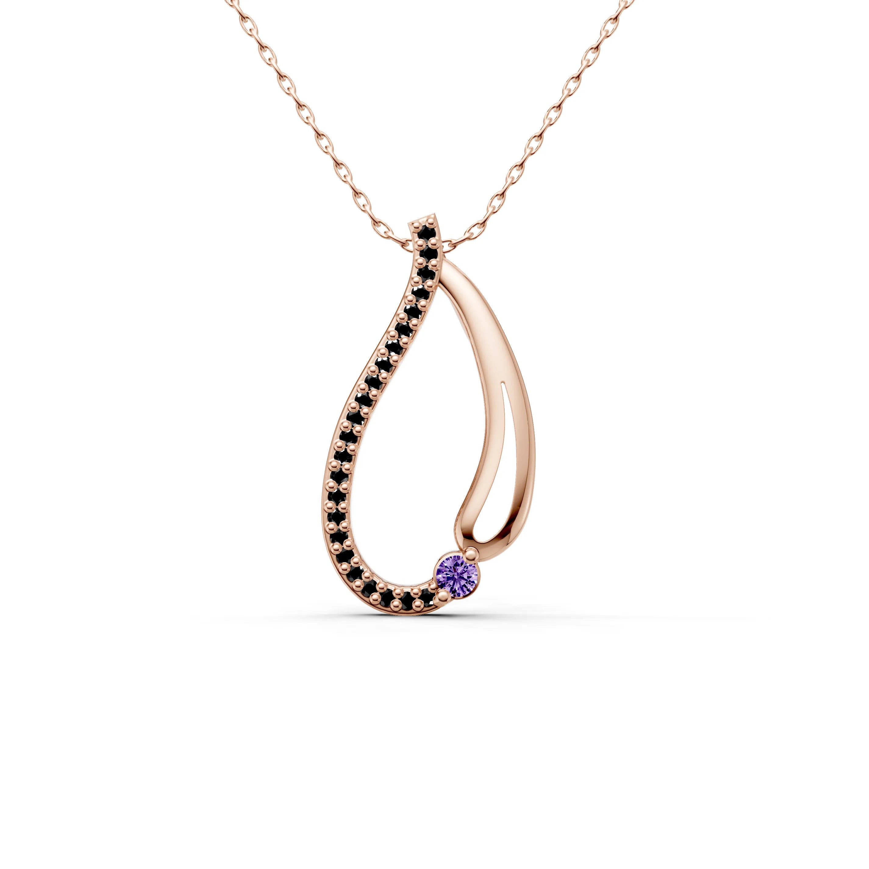 Rose_Amethyst_Black