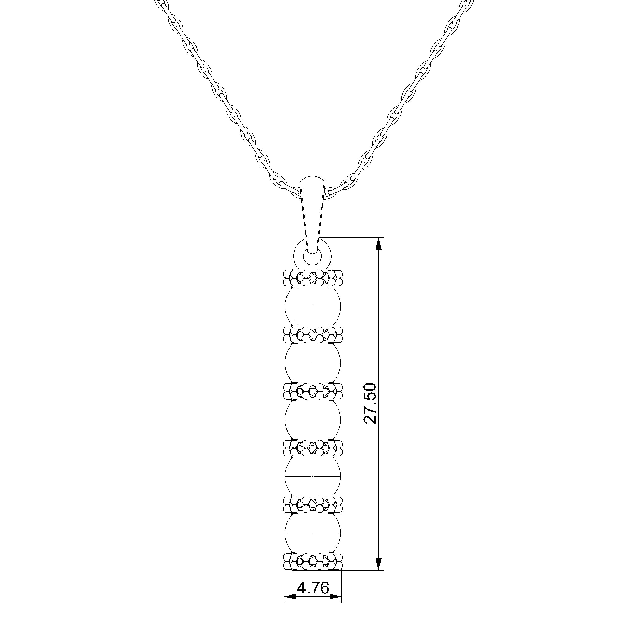 Pargold Solid Gold Brilliance in Harmony Pendant-Static