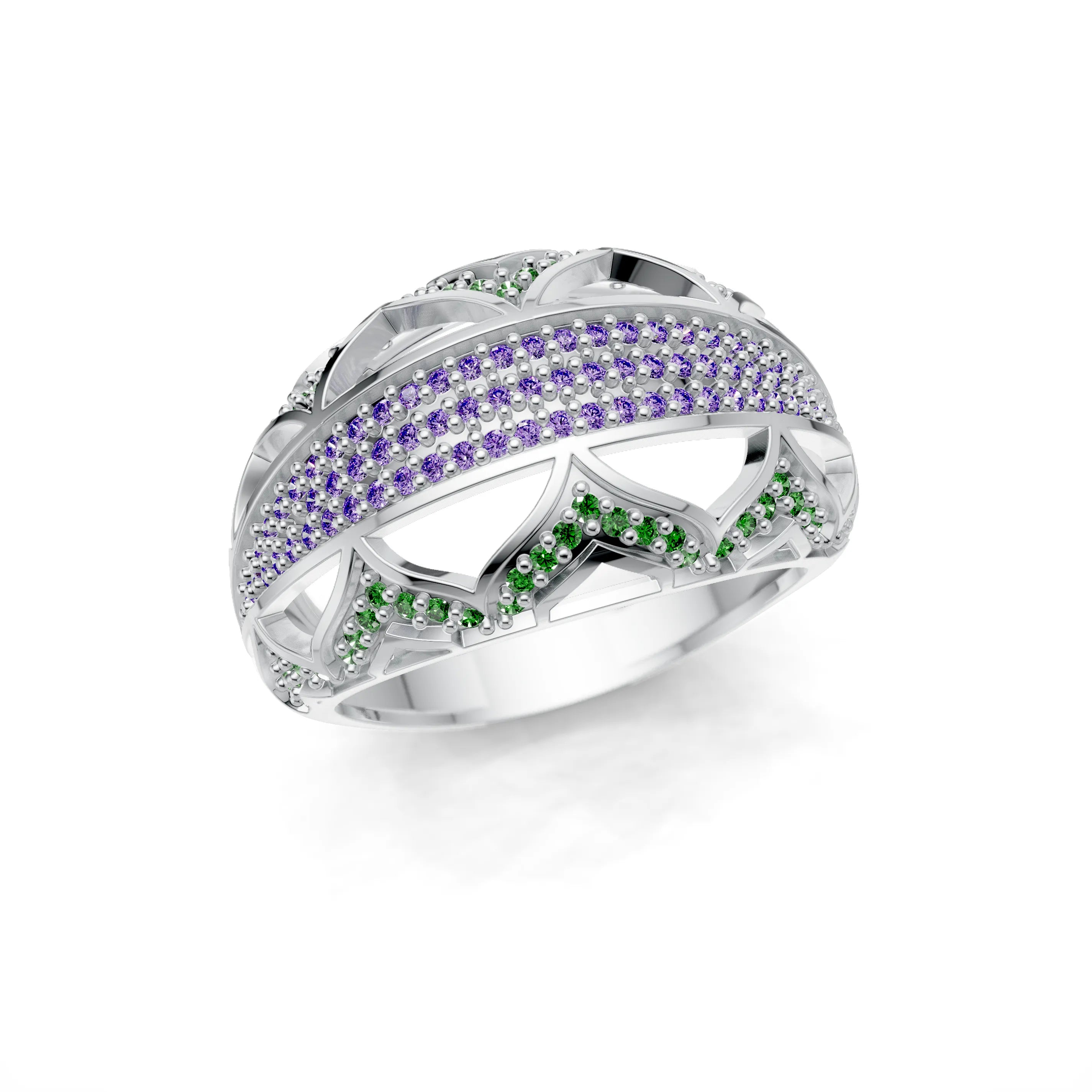 Silver_Amethyst_Emerald