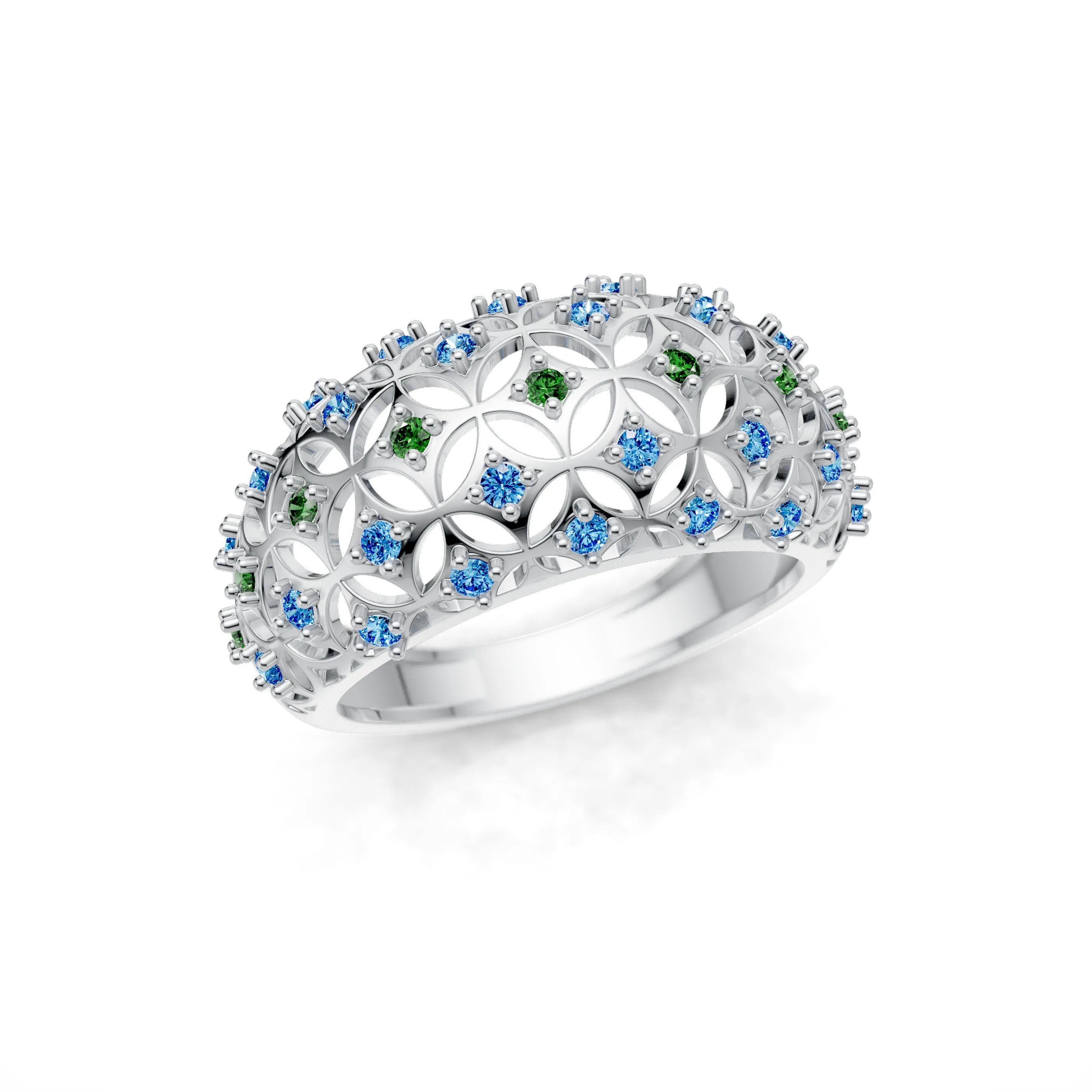 Silver_Emerald_Aquamarine