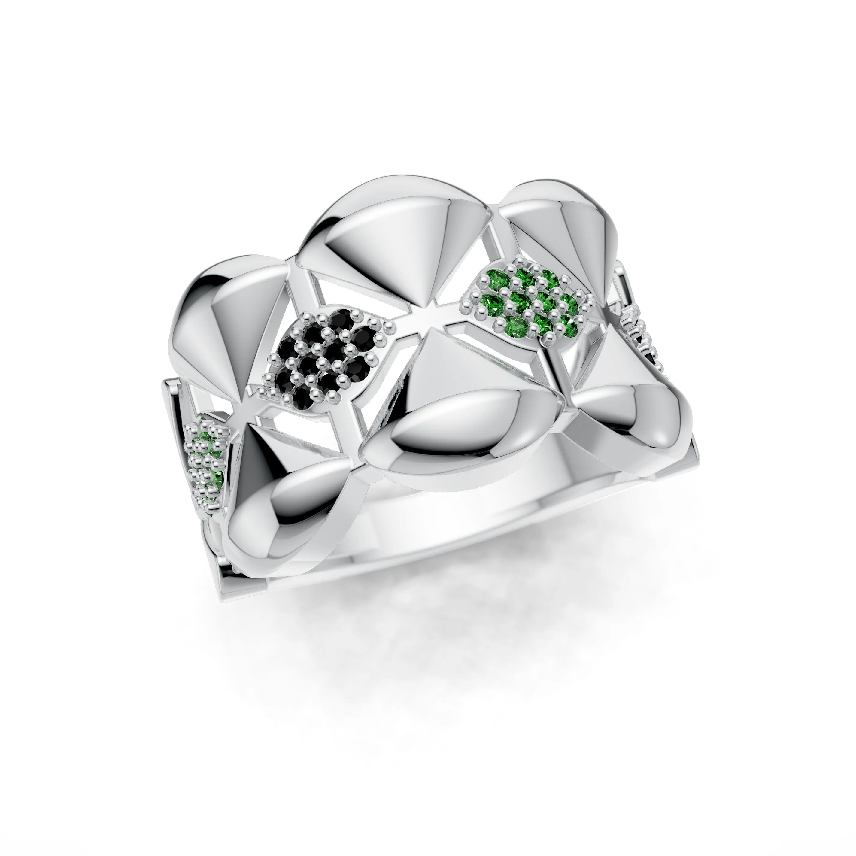 Silver_Emerald_Black