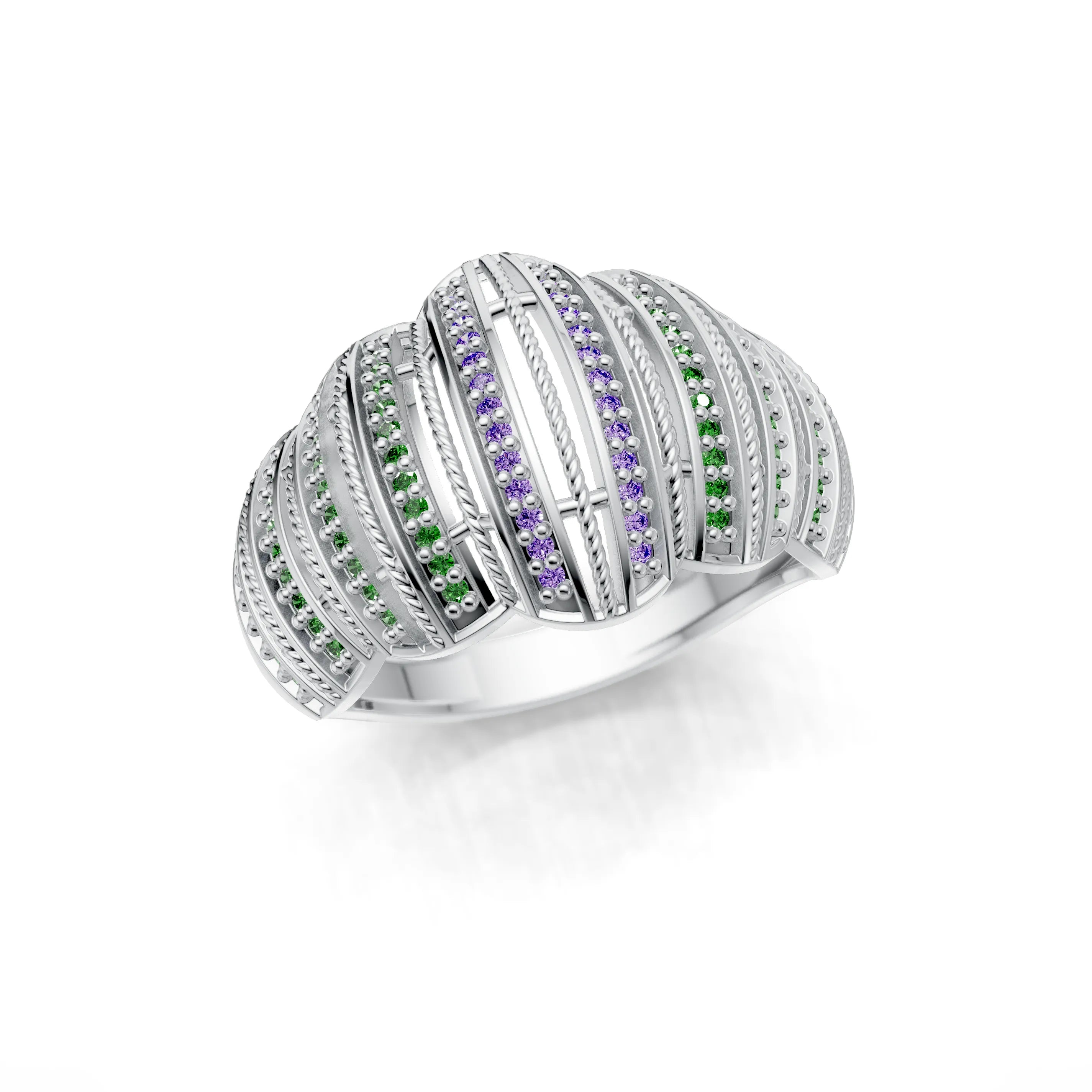 Silver_Amethyst_Emerald