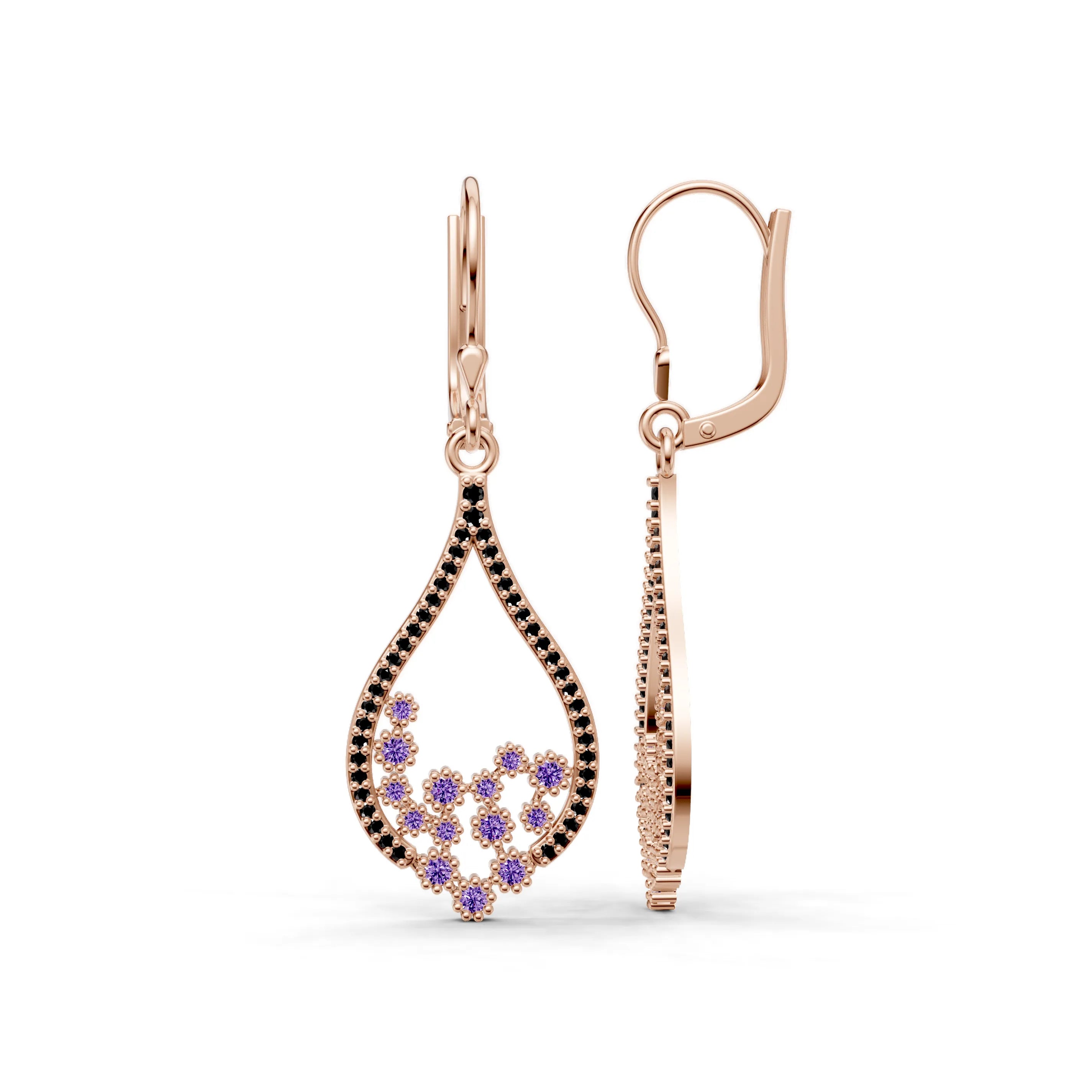Rose_Amethyst_Black