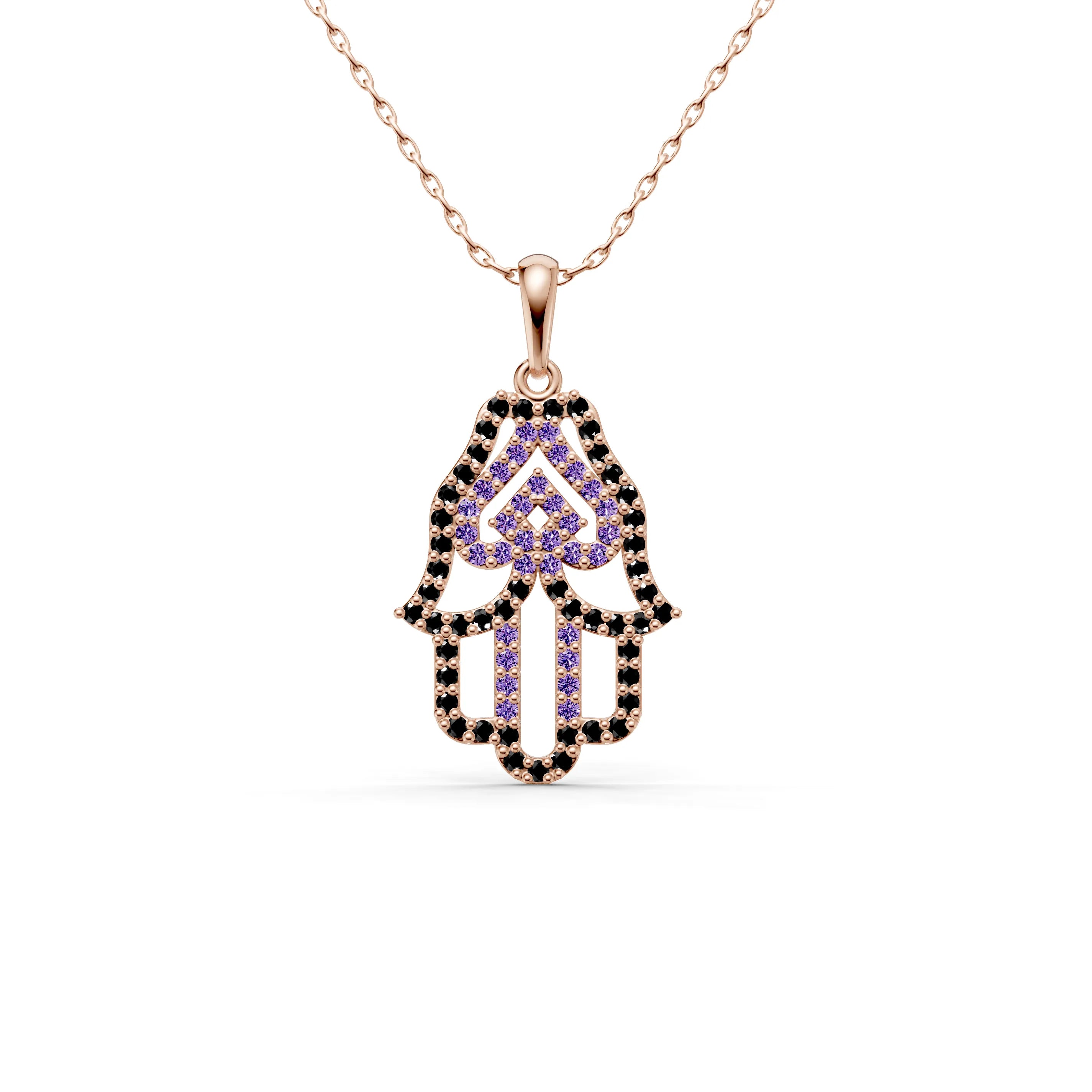 Rose_Amethyst_Black