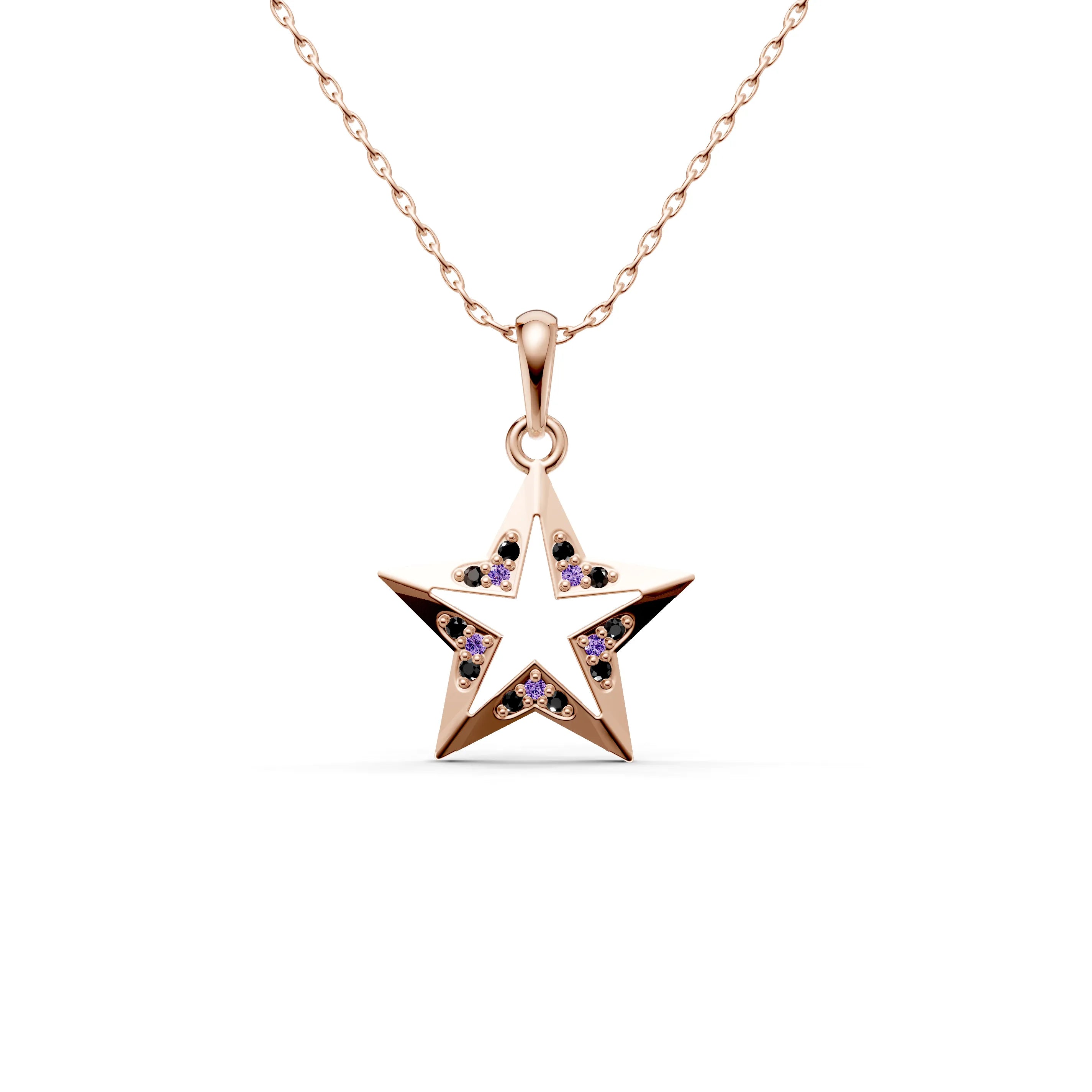 Rose_Amethyst_Black