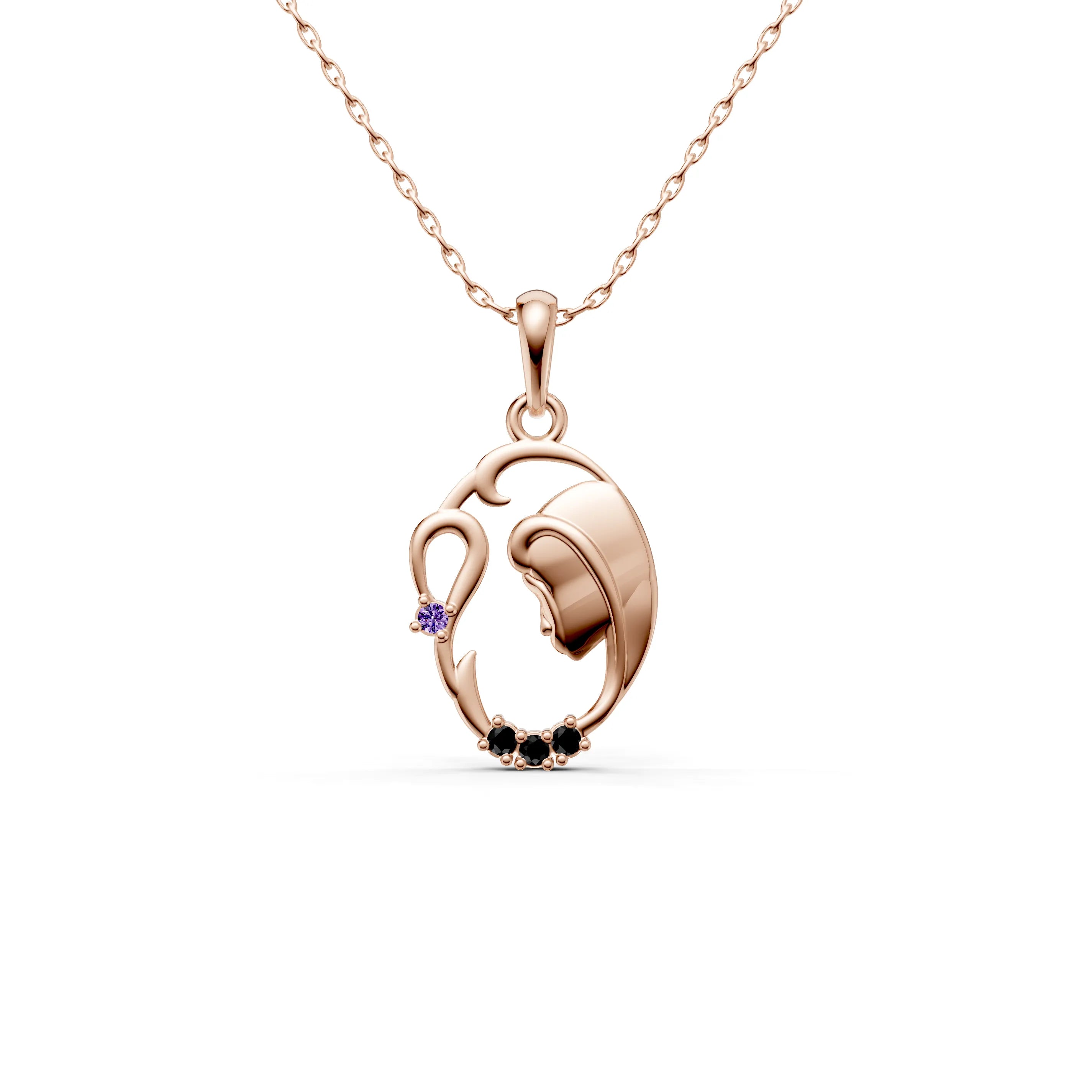 Rose_Amethyst_Black