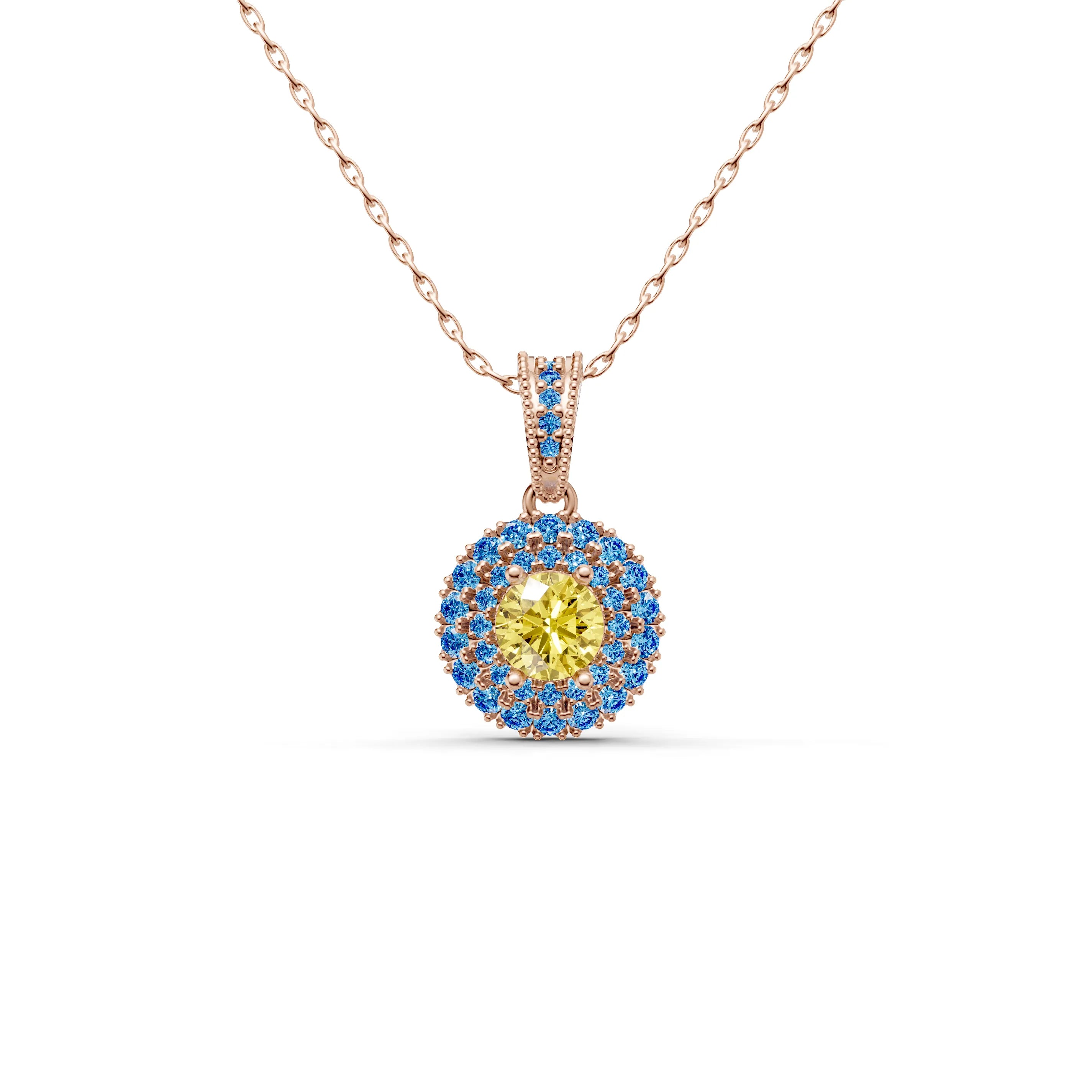 Rose_Citrine_Aquamarine