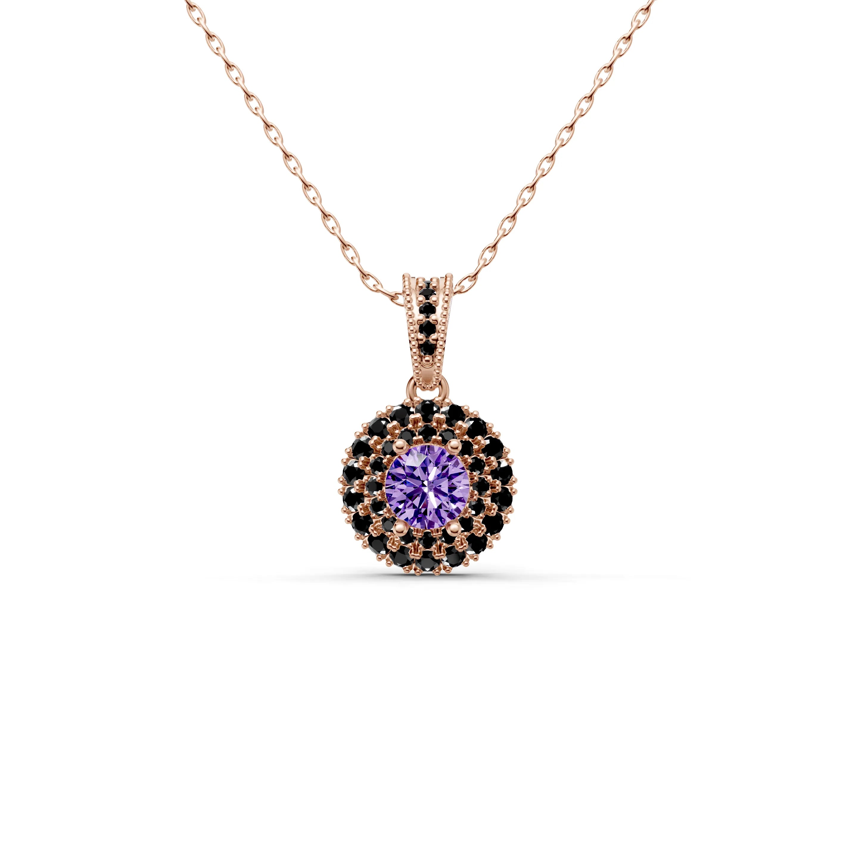 Rose_Amethyst_Black