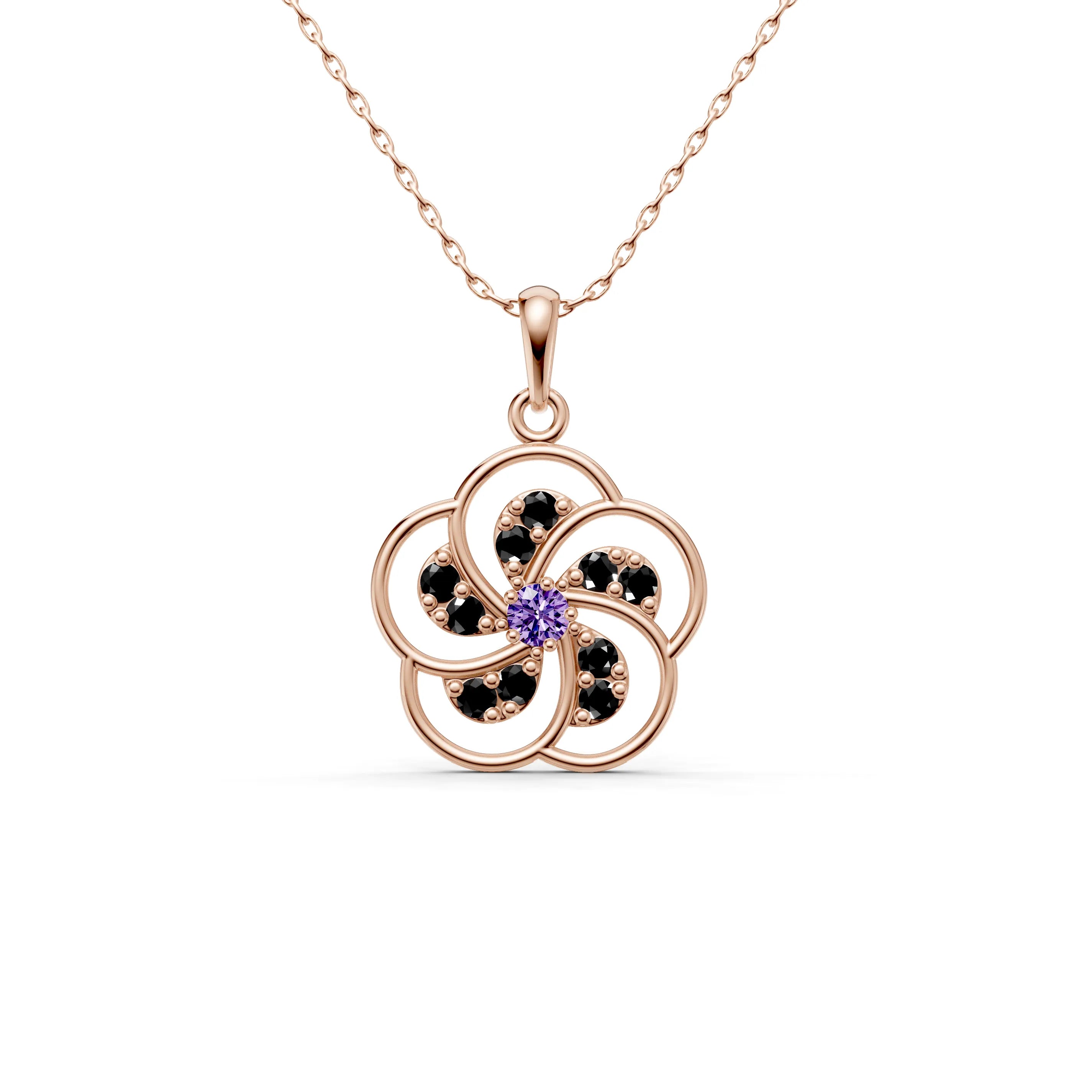 Rose_Amethyst_Black