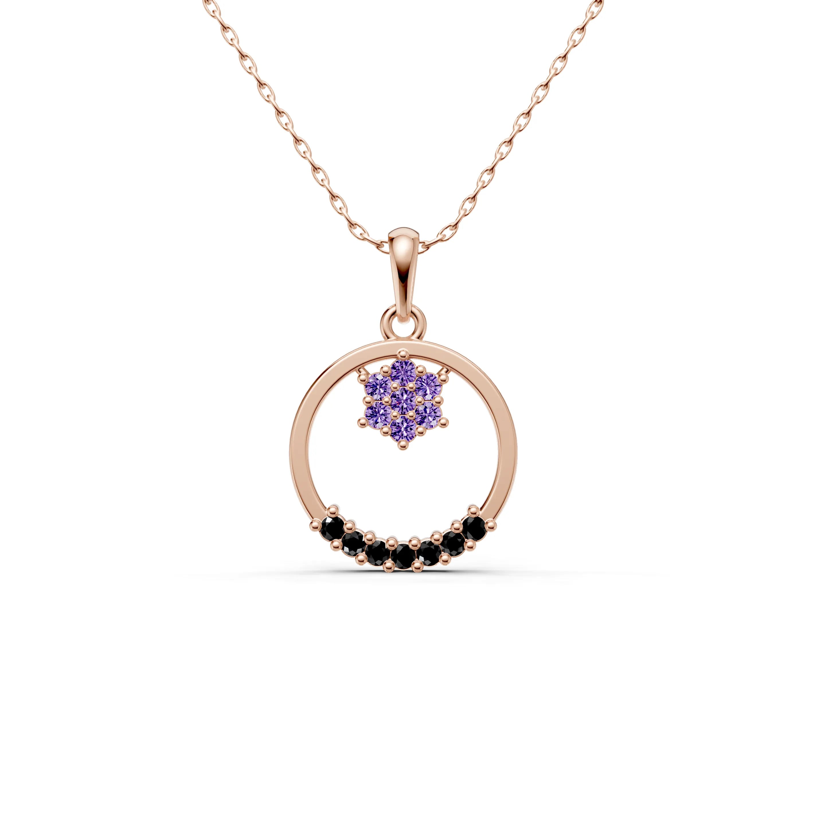 Rose_Amethyst_Black