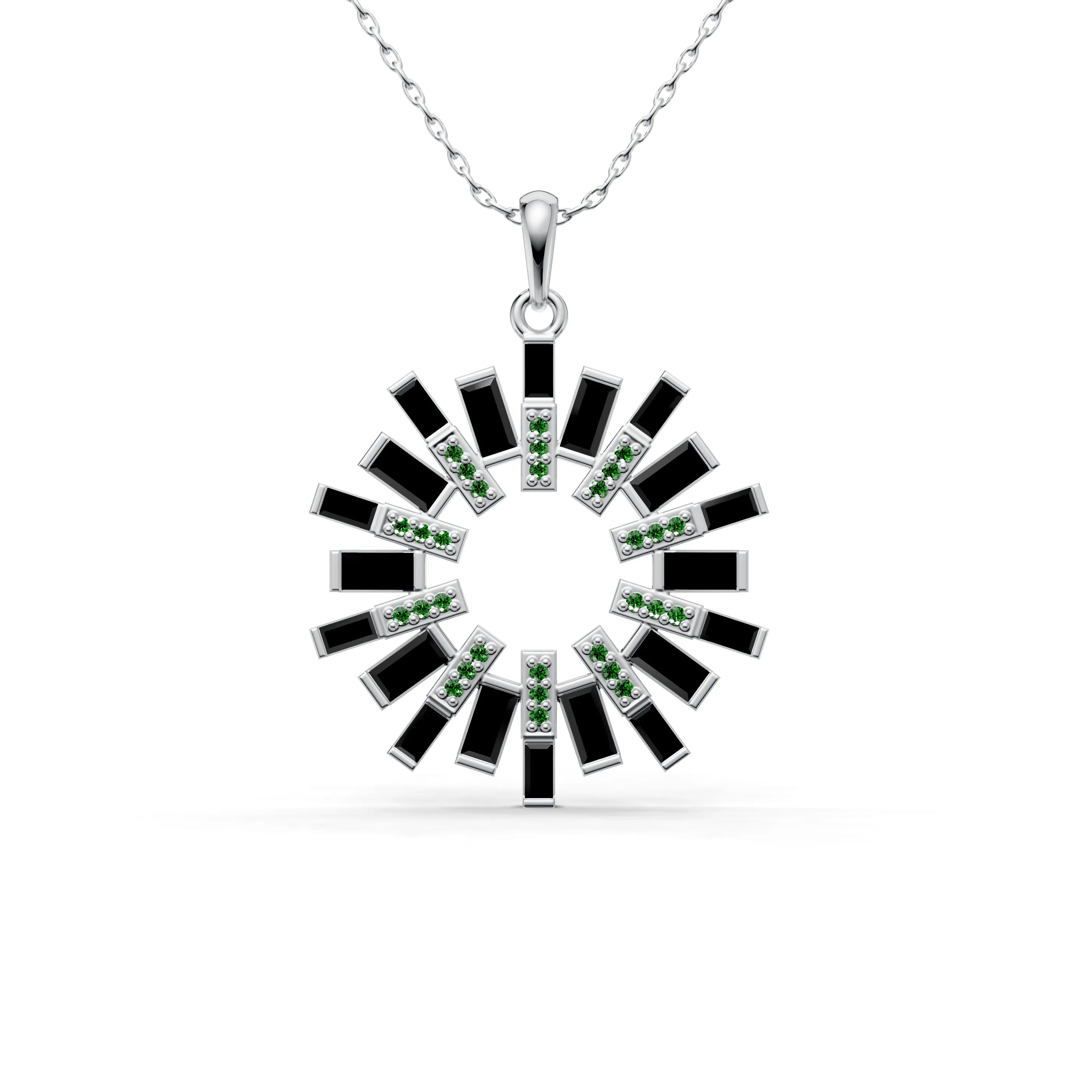Silver_Emerald_Black