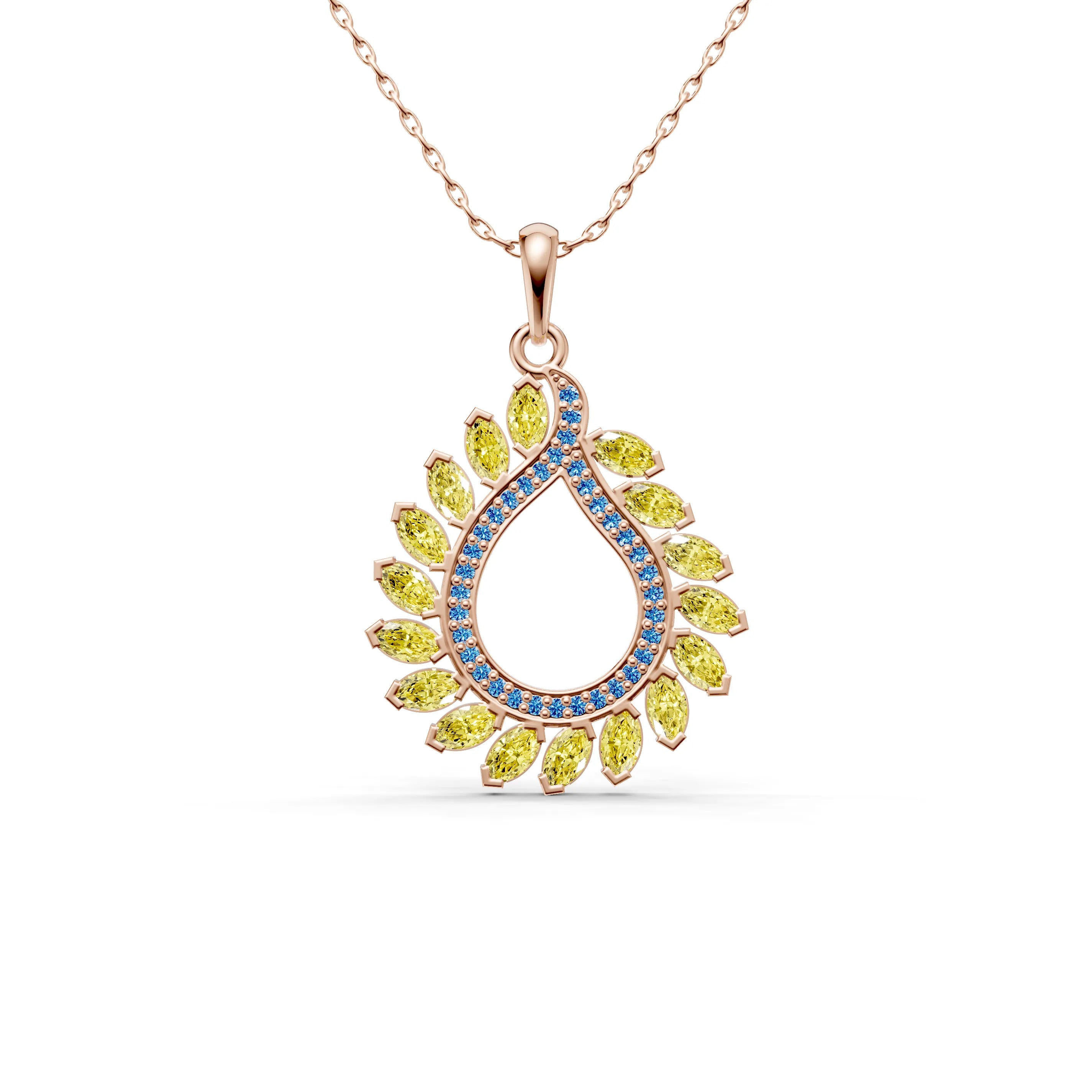 Rose_Citrine_Aquamarine