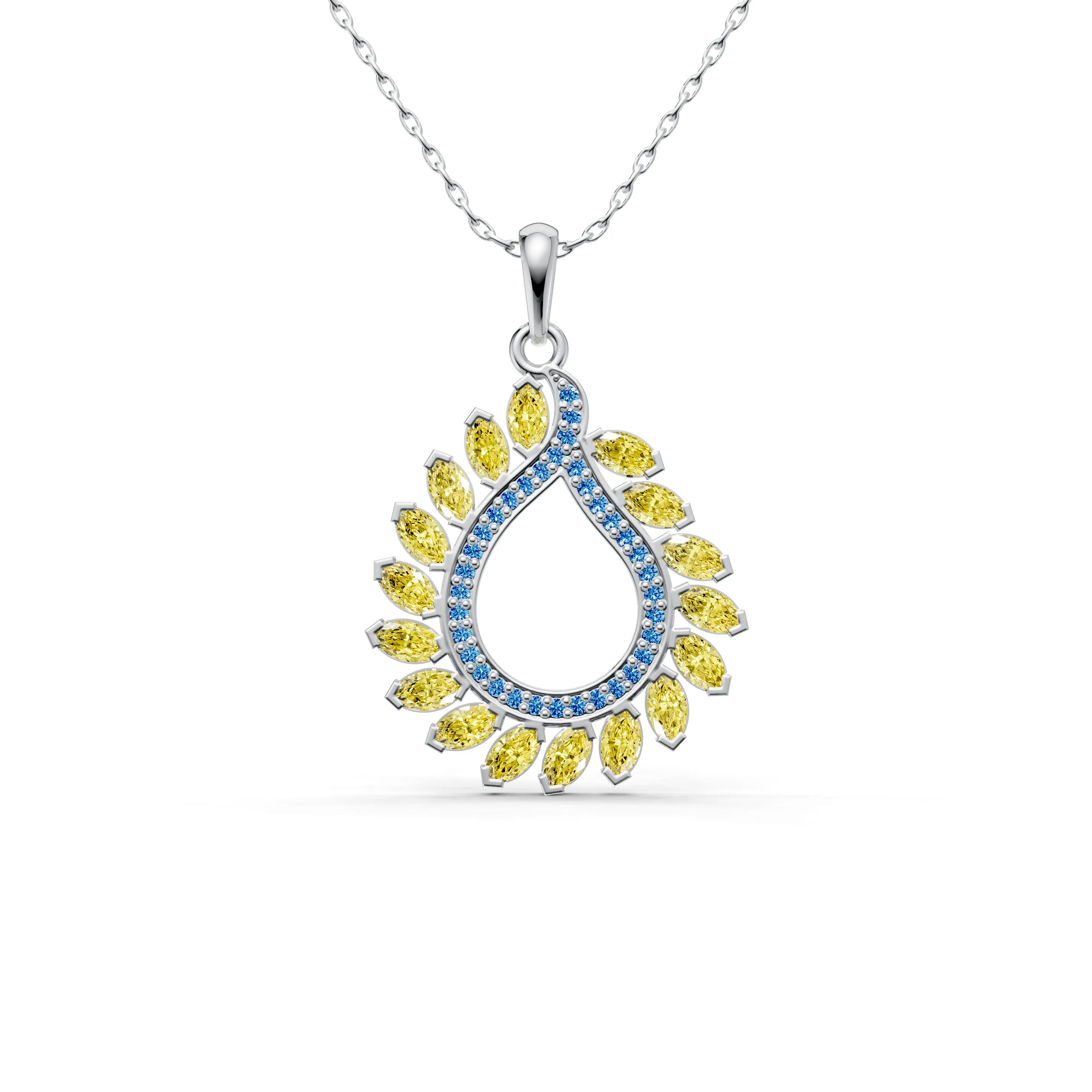 Silver_Citrine_Aquamarine