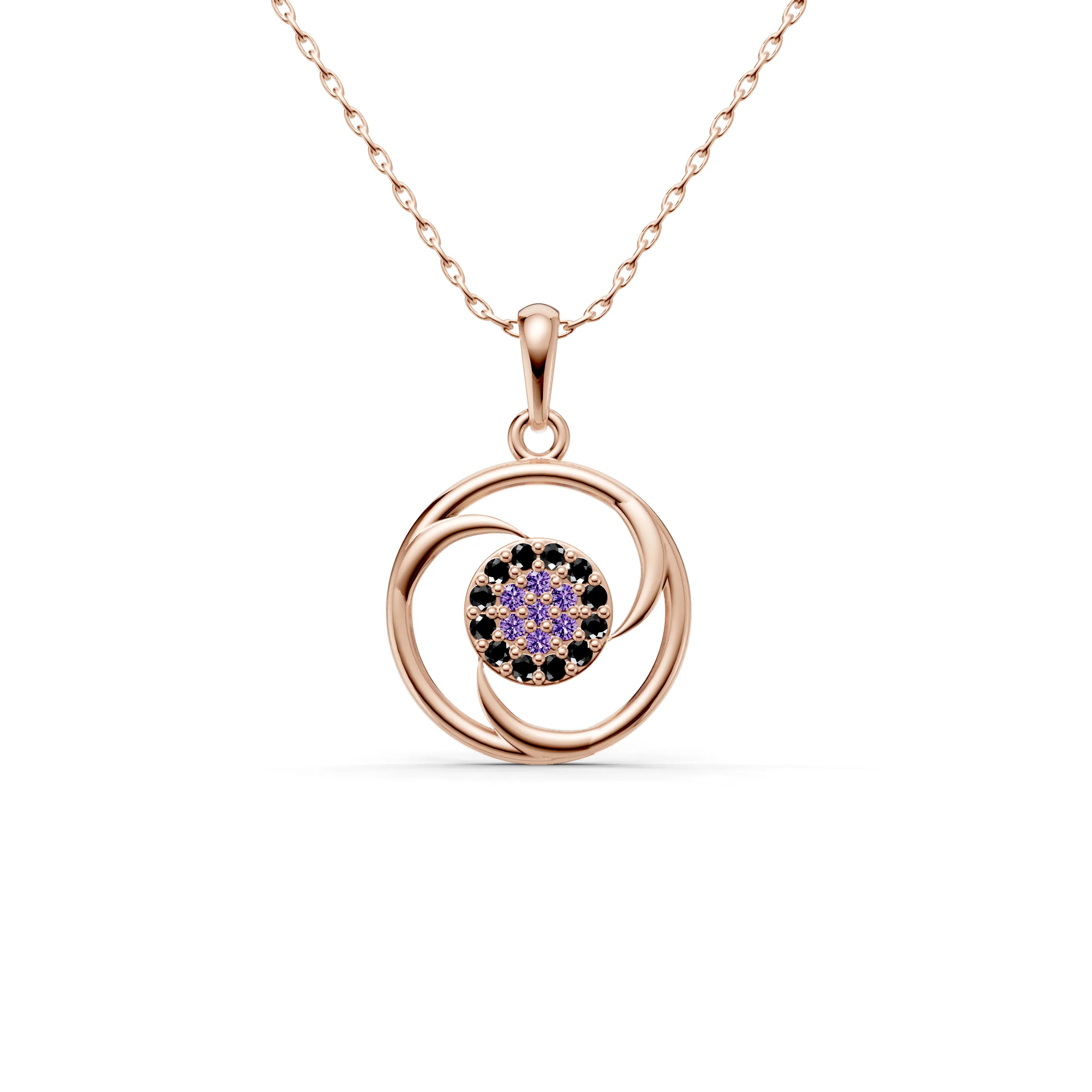Rose_Amethyst_Black