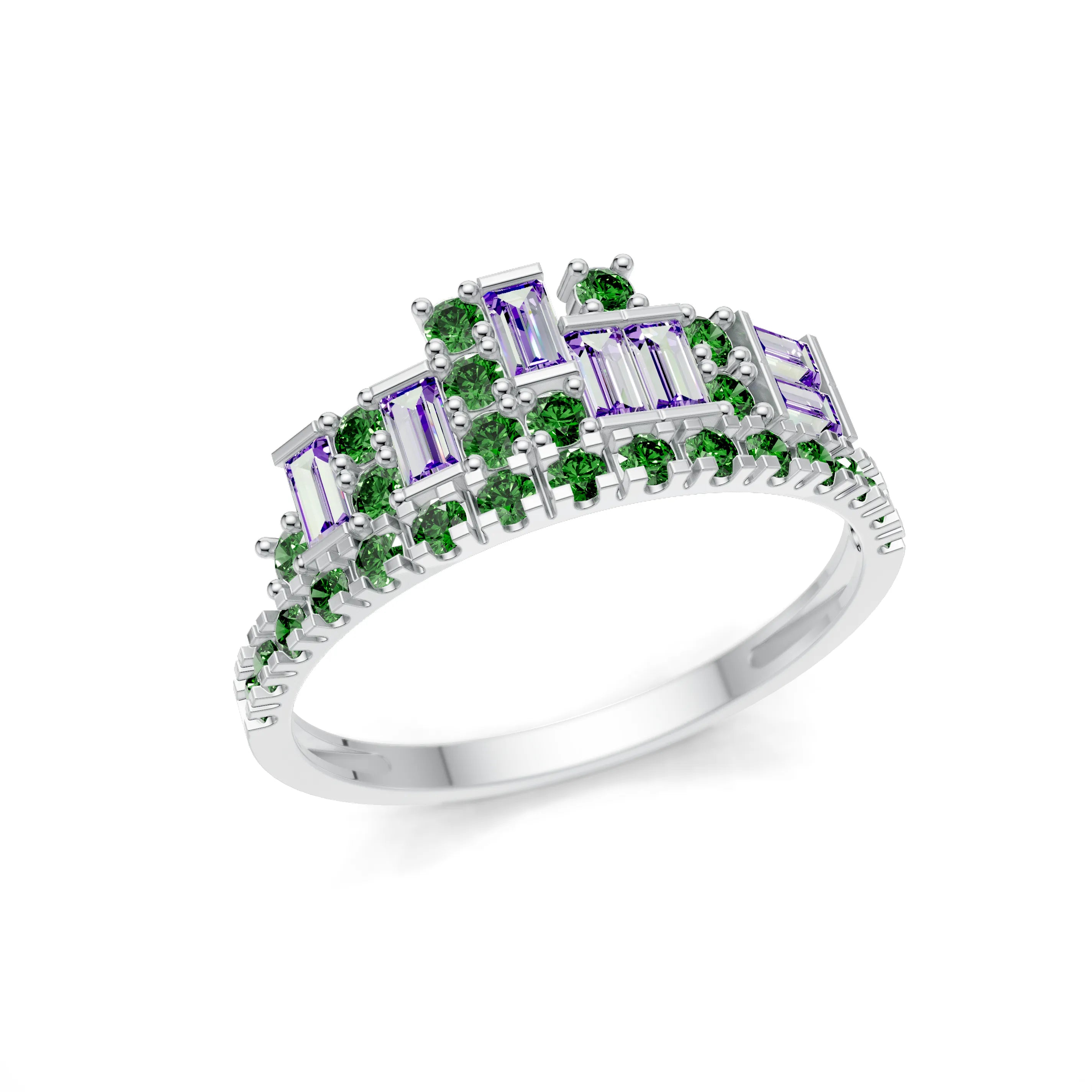 Silver_Amethyst_Emerald