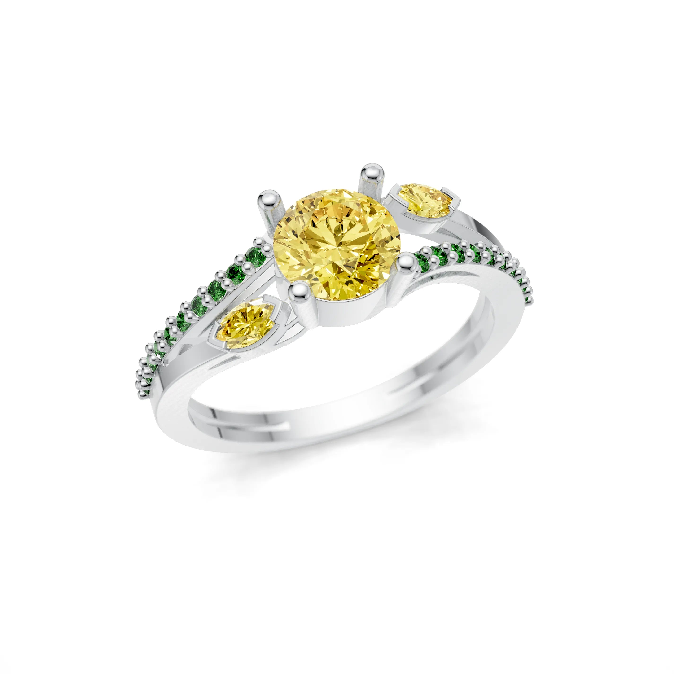 Silver_Citrine_Emerald