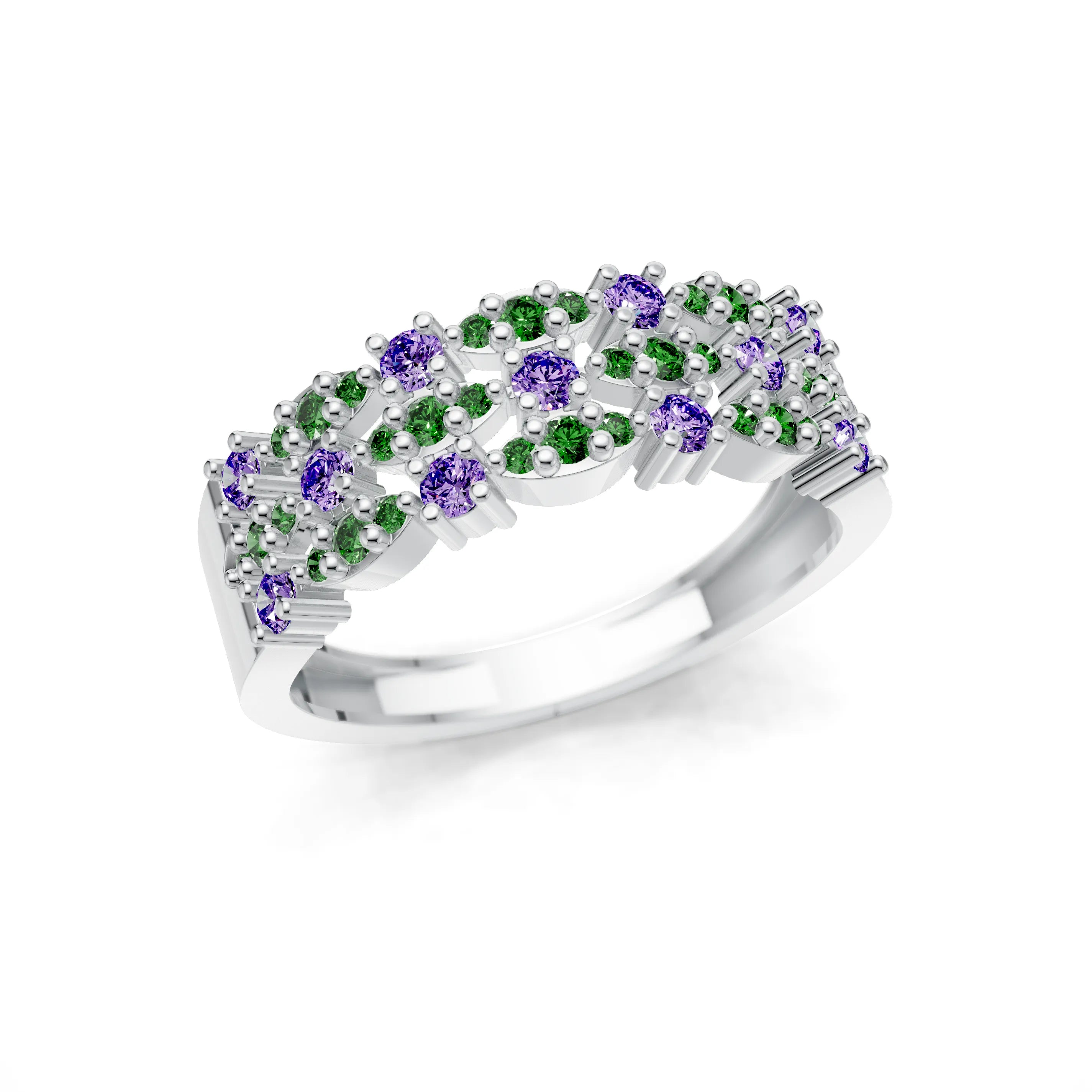 Silver_Amethyst_Emerald