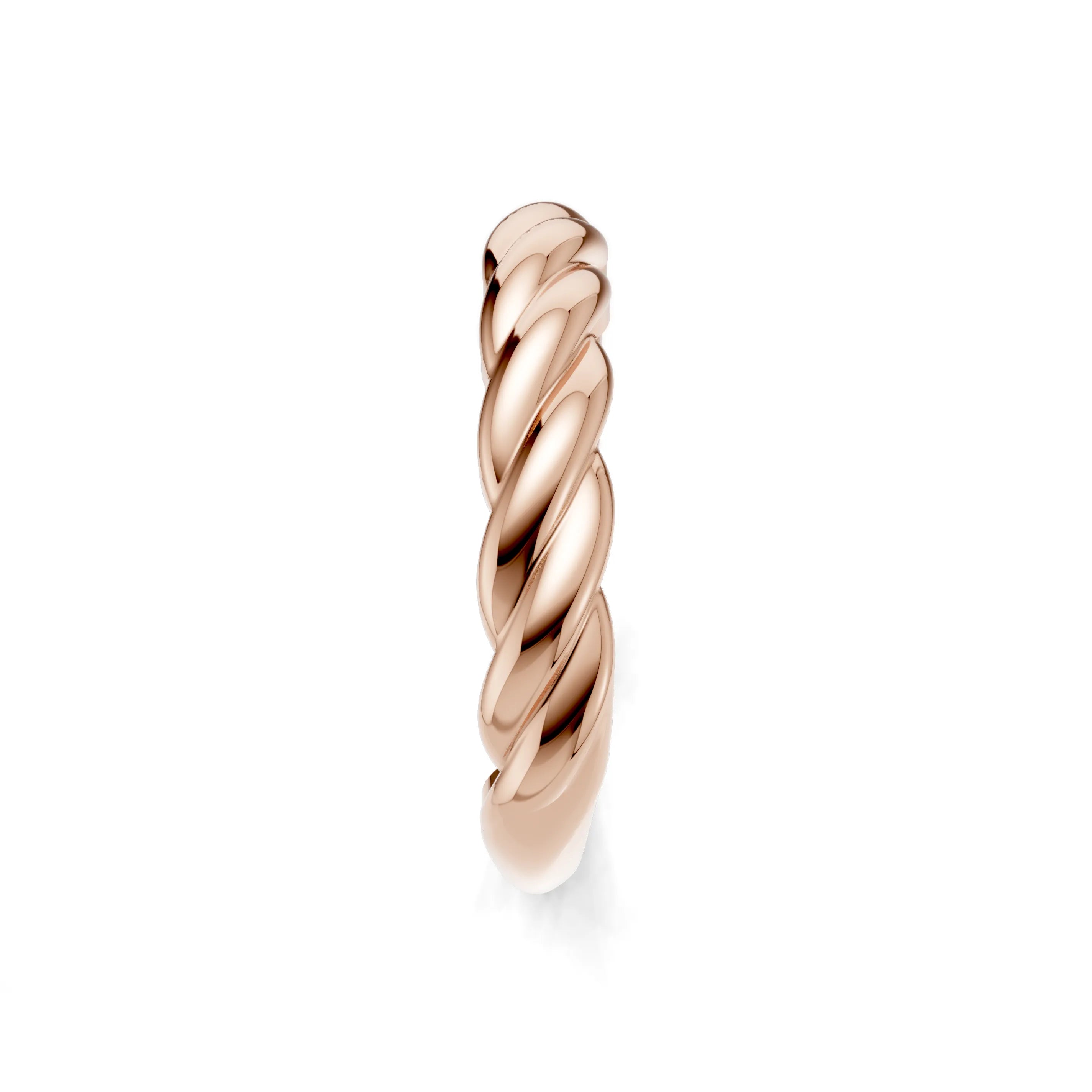 Pargold Solid Gold Golden Essence Braided Band -Rose_Static_Rose