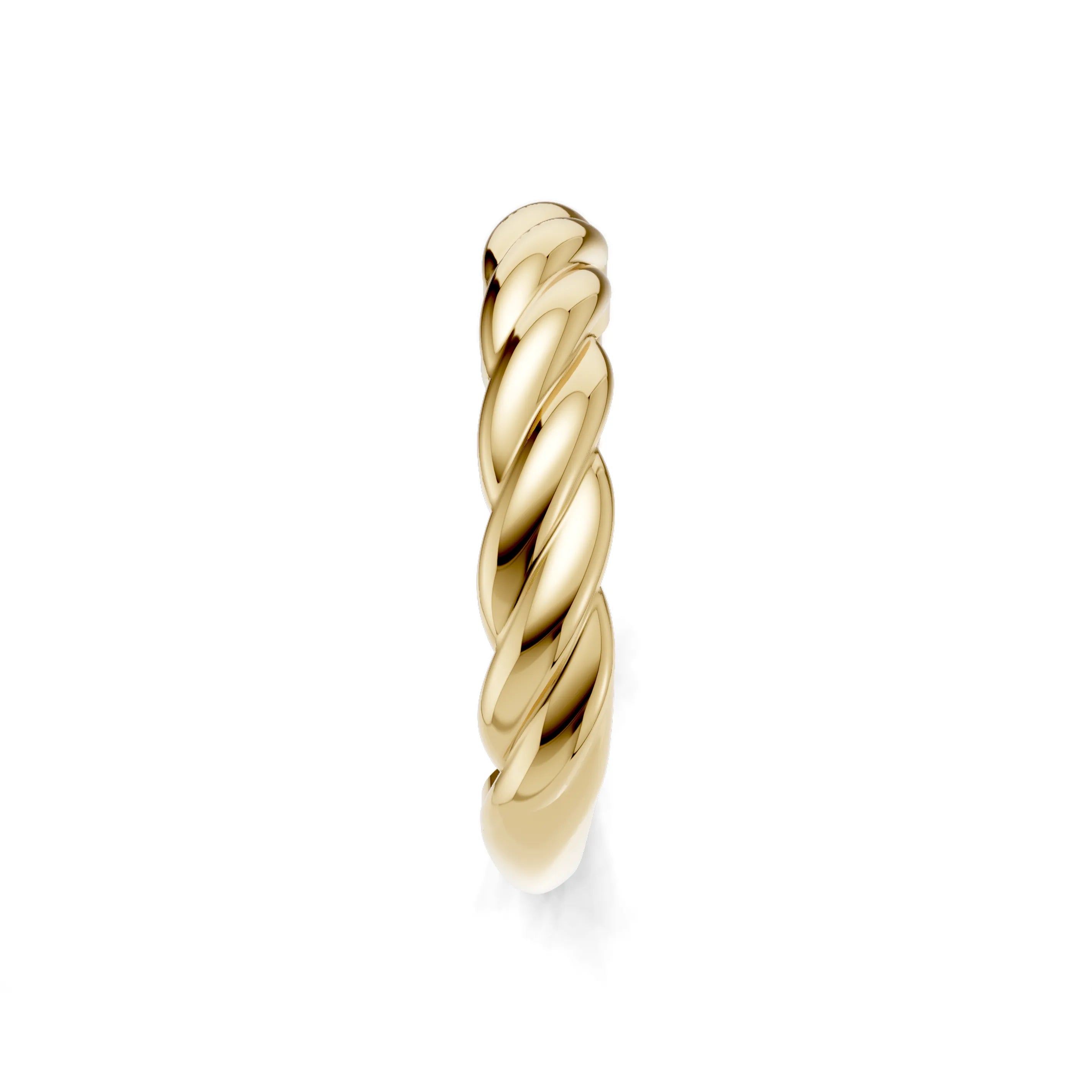 Pargold Solid Gold Golden Essence Braided Band -Gold_Static_Gold