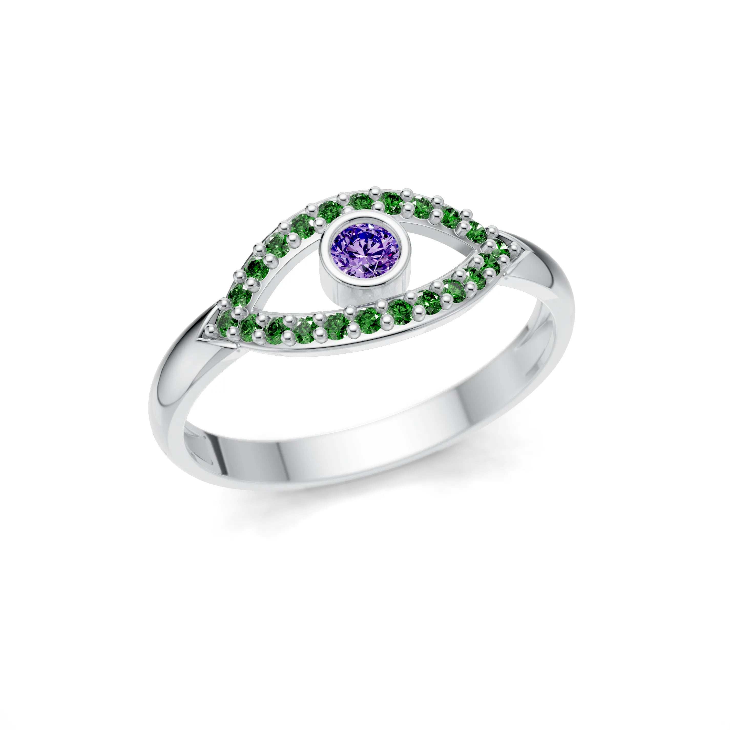 Silver_Amethyst_Emerald