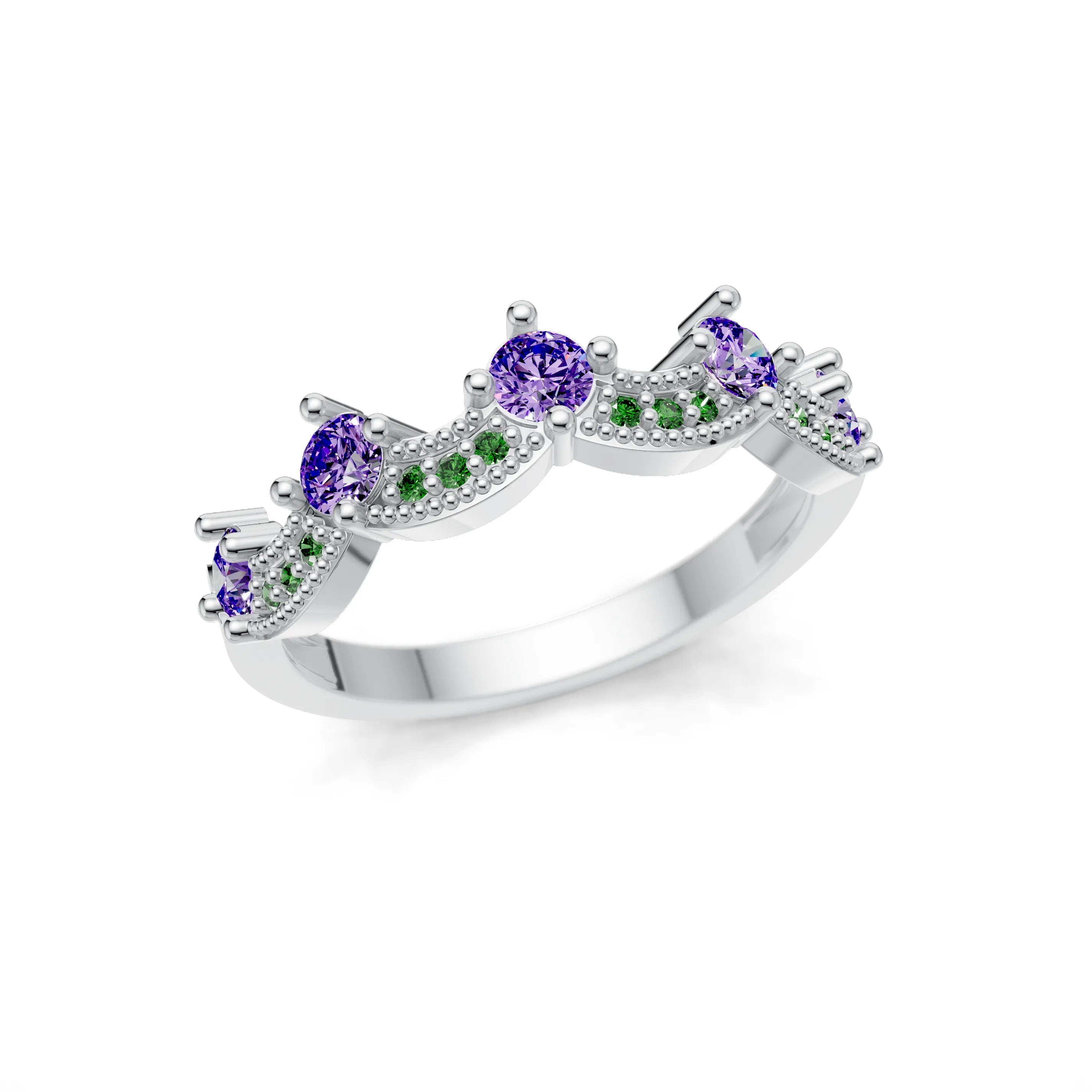 Silver_Amethyst_Emerald