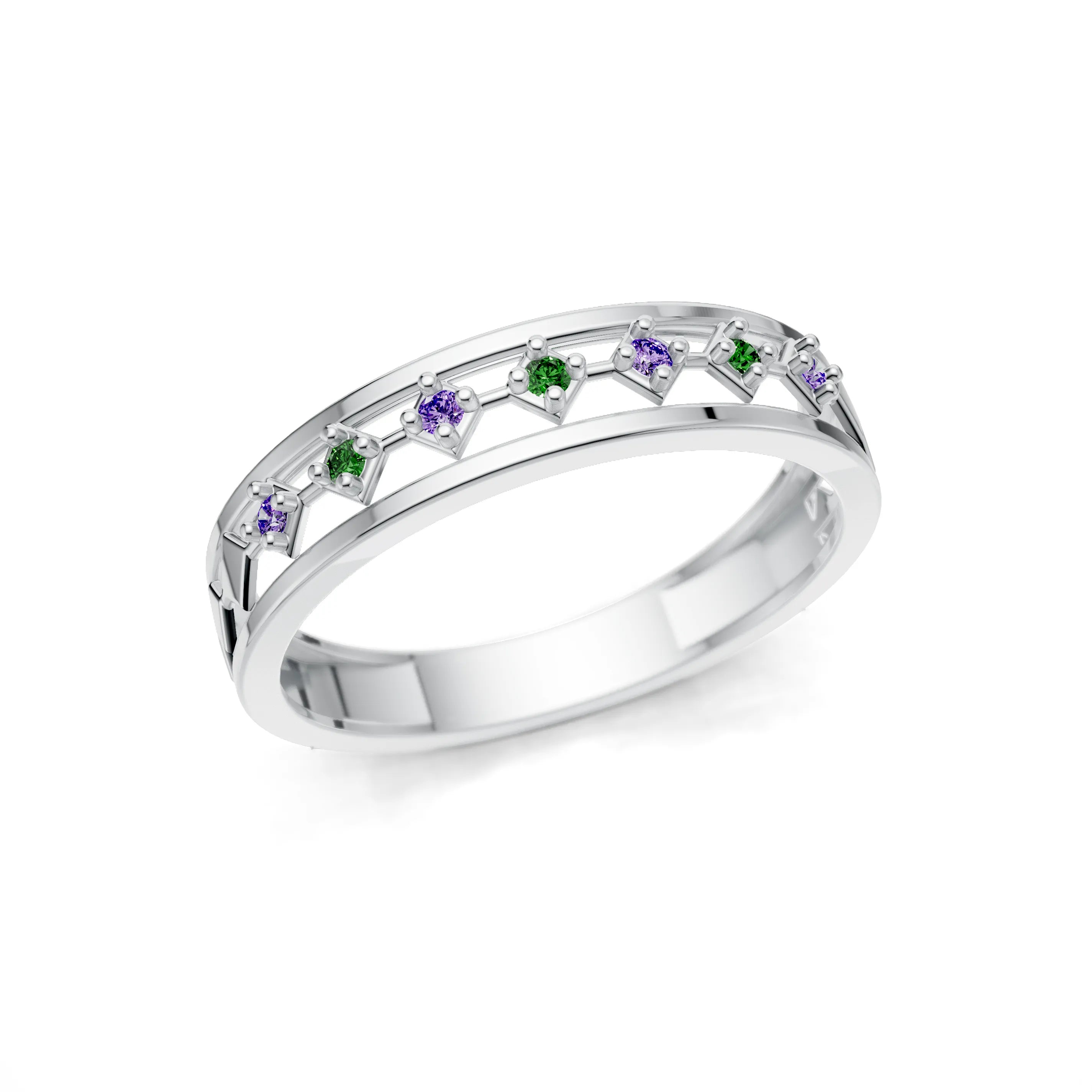 Silver_Amethyst_Emerald