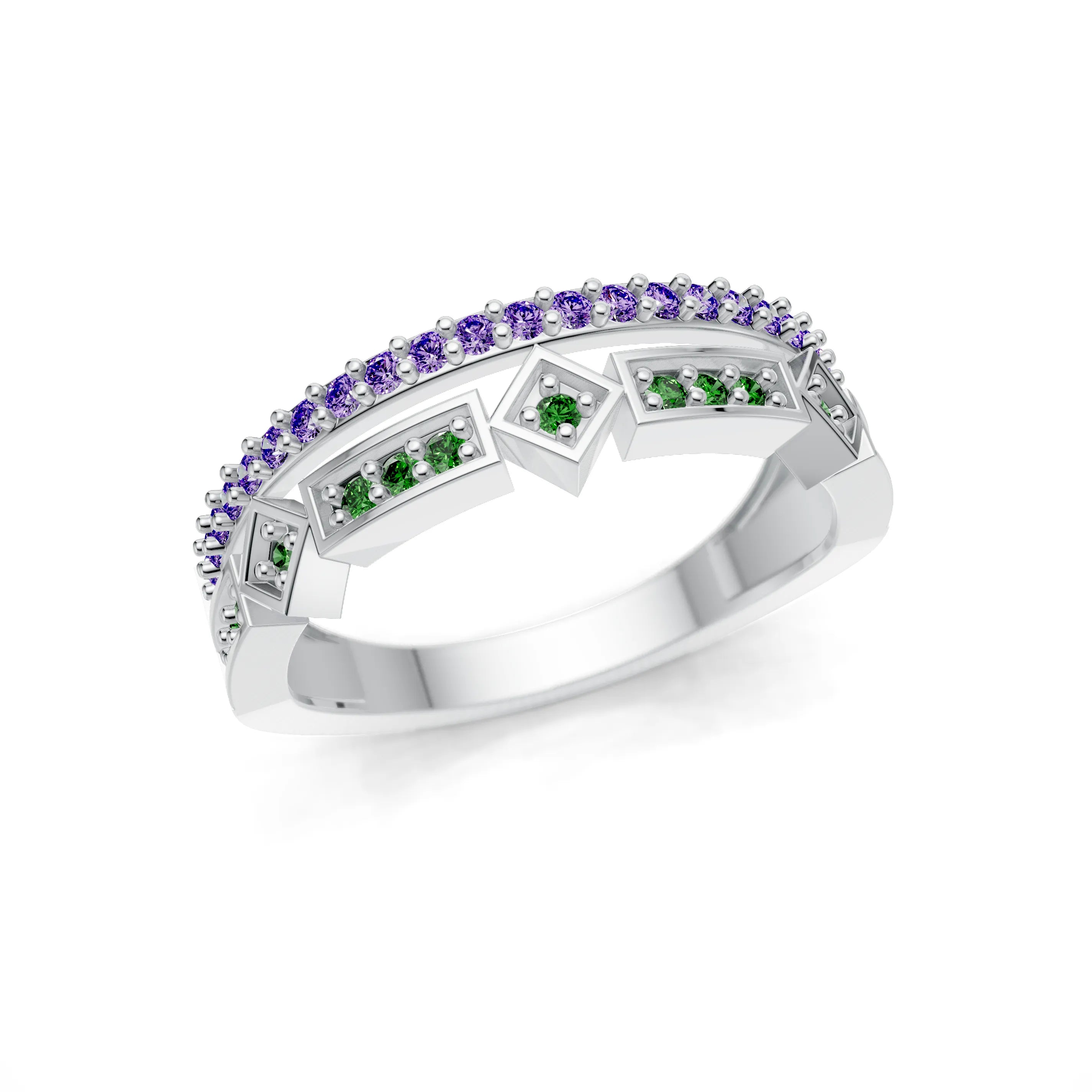 Silver_Amethyst_Emerald