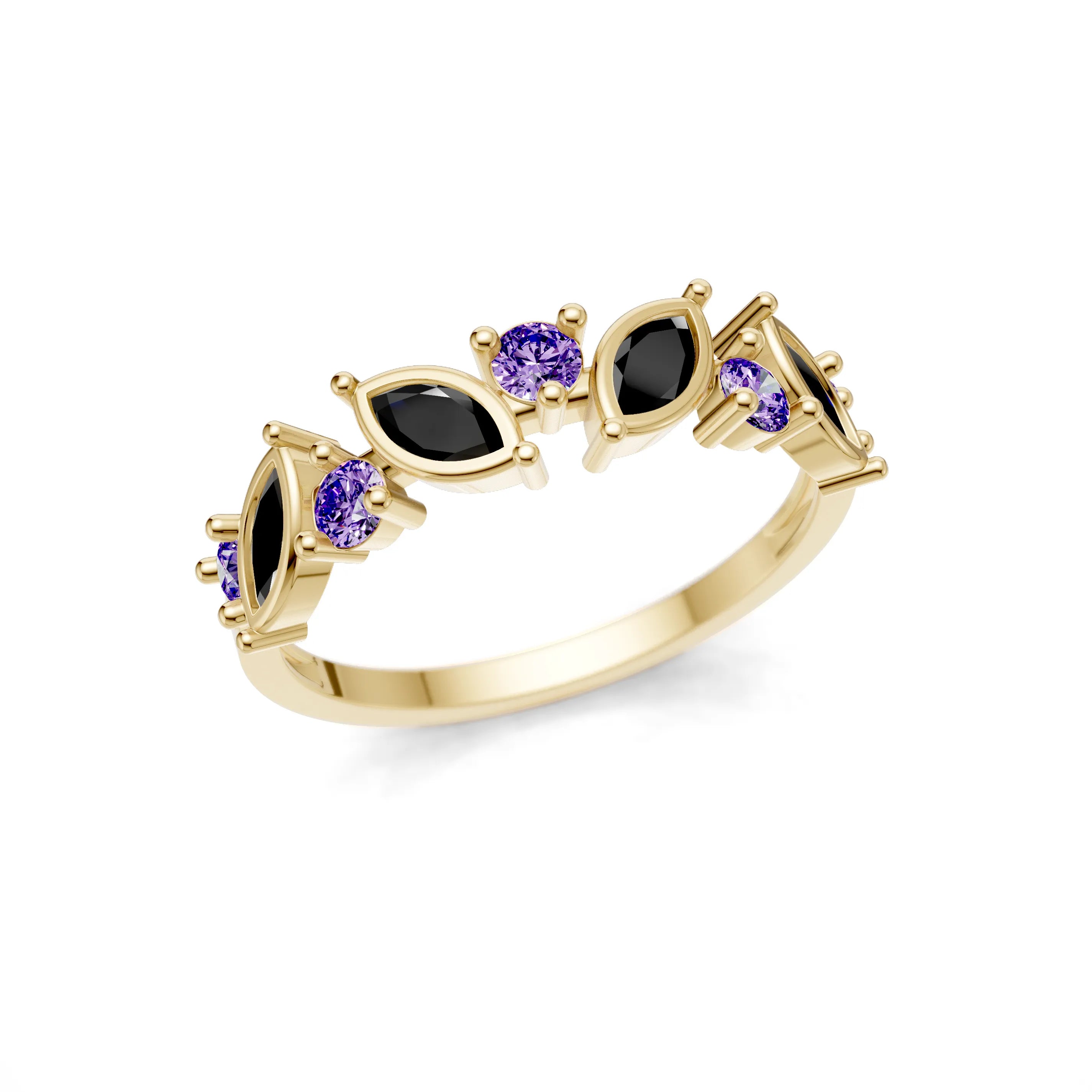 Gold_Amethyst_Black