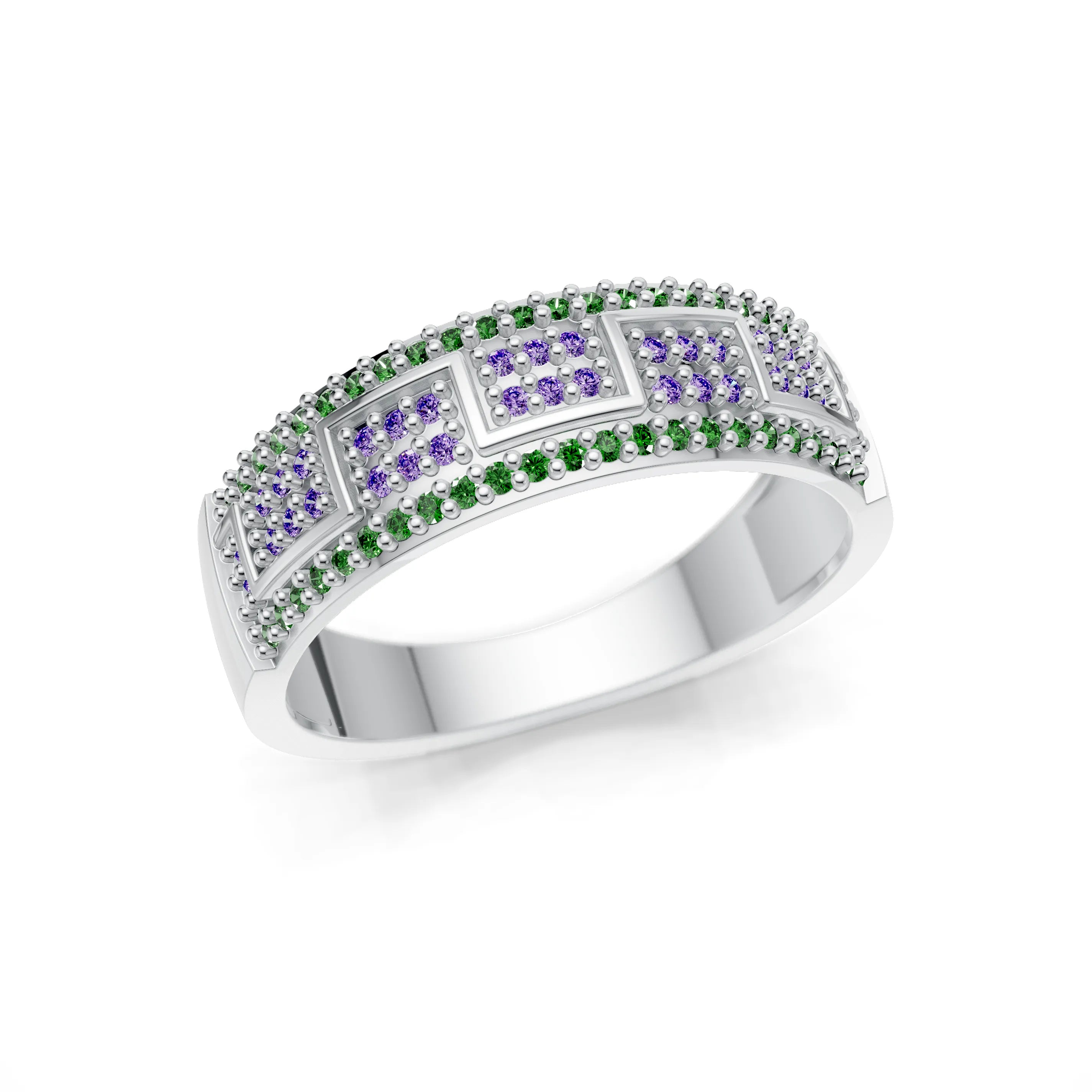 Silver_Amethyst_Emerald