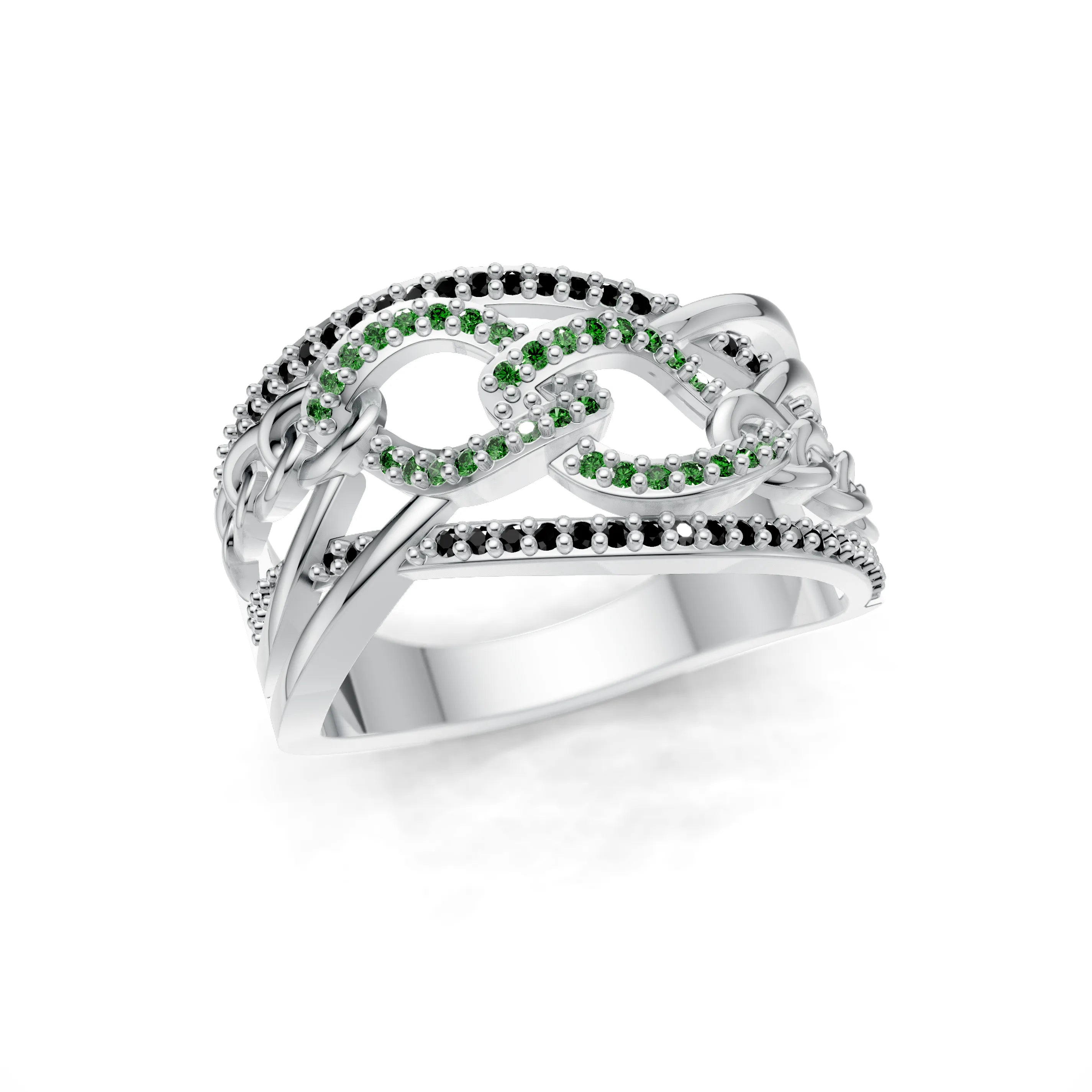 Silver_Emerald_Black