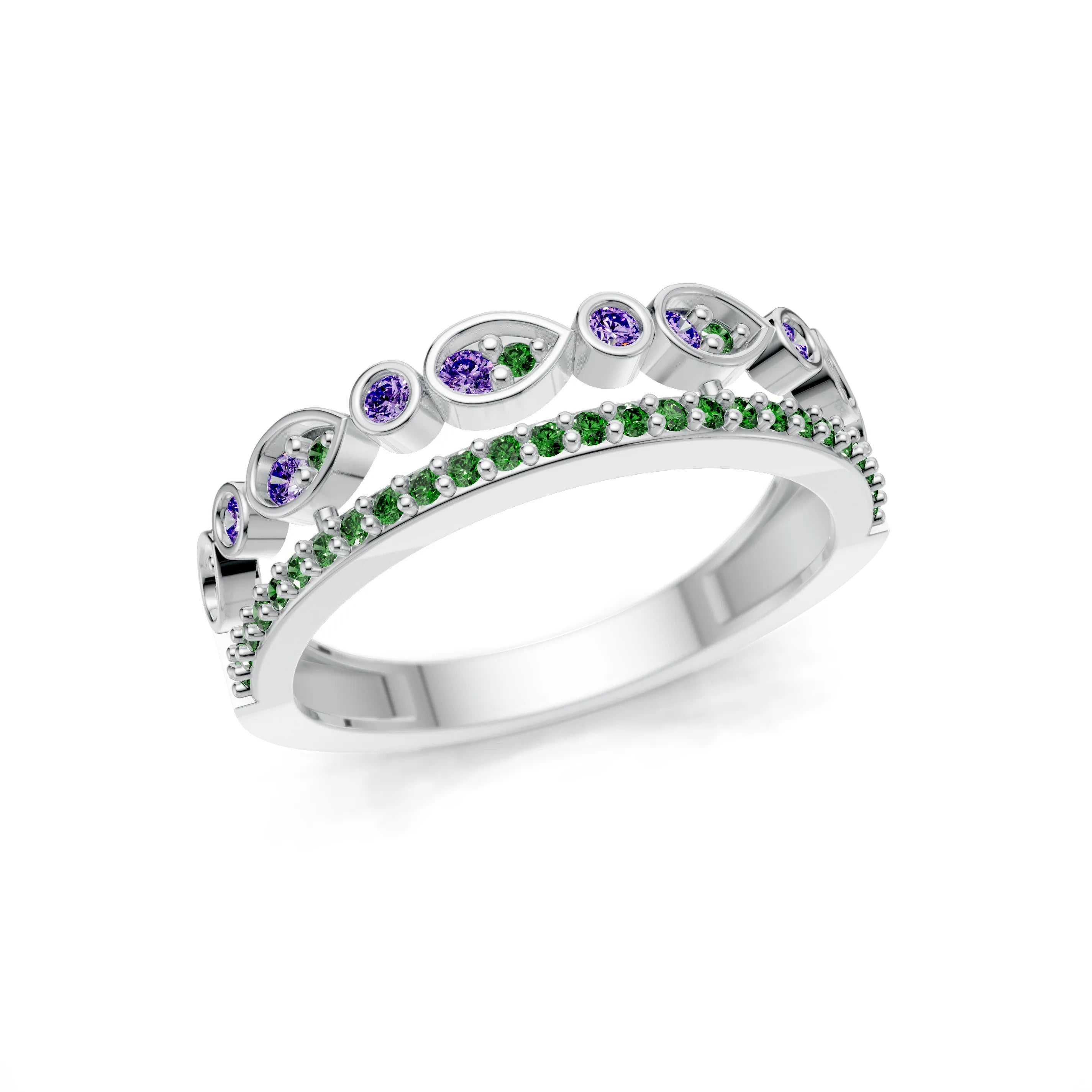 Silver_Amethyst_Emerald