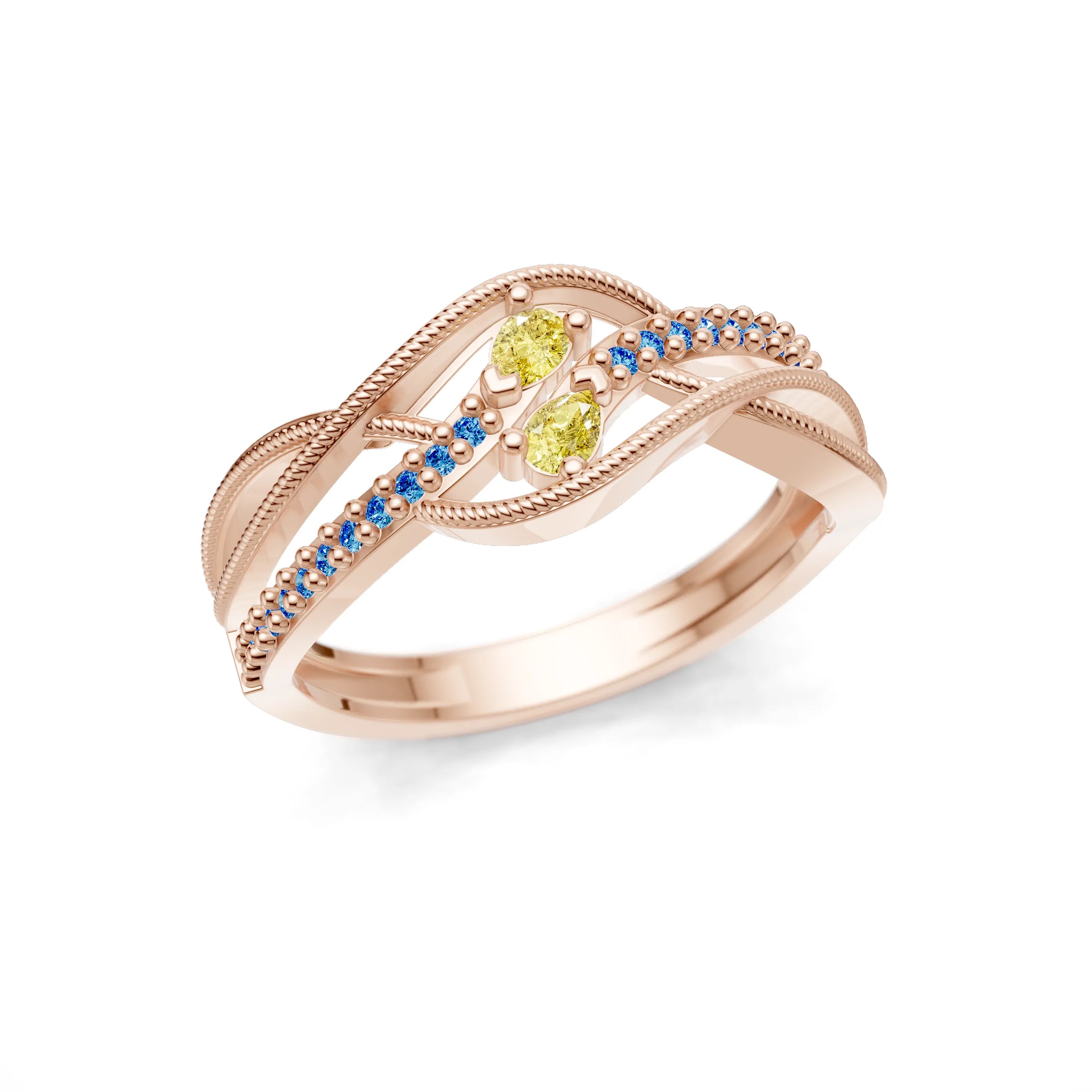 Rose_Citrine_Aquamarine
