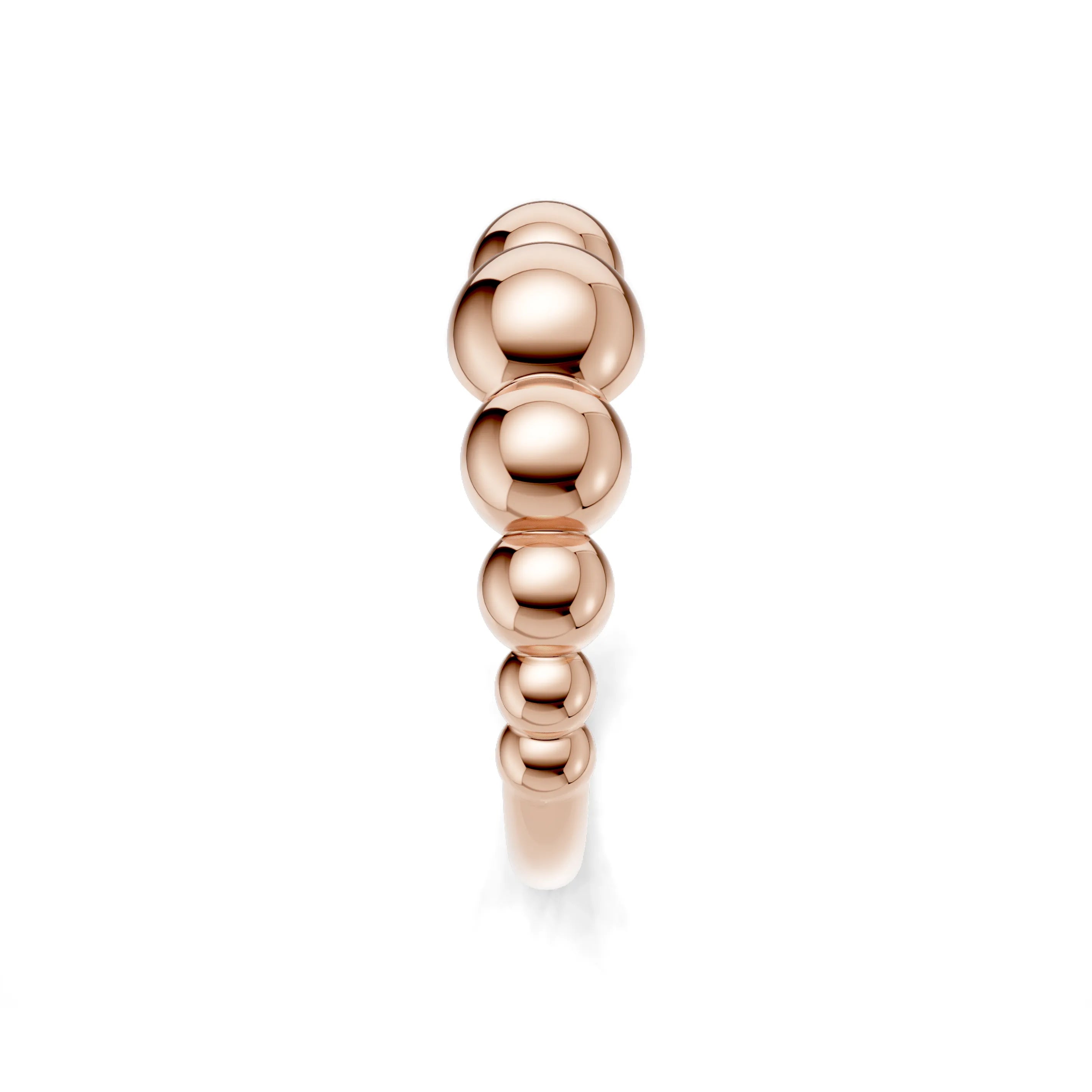 Pargold Solid Gold Golden Orb Elegance Band -Rose_Static_Rose