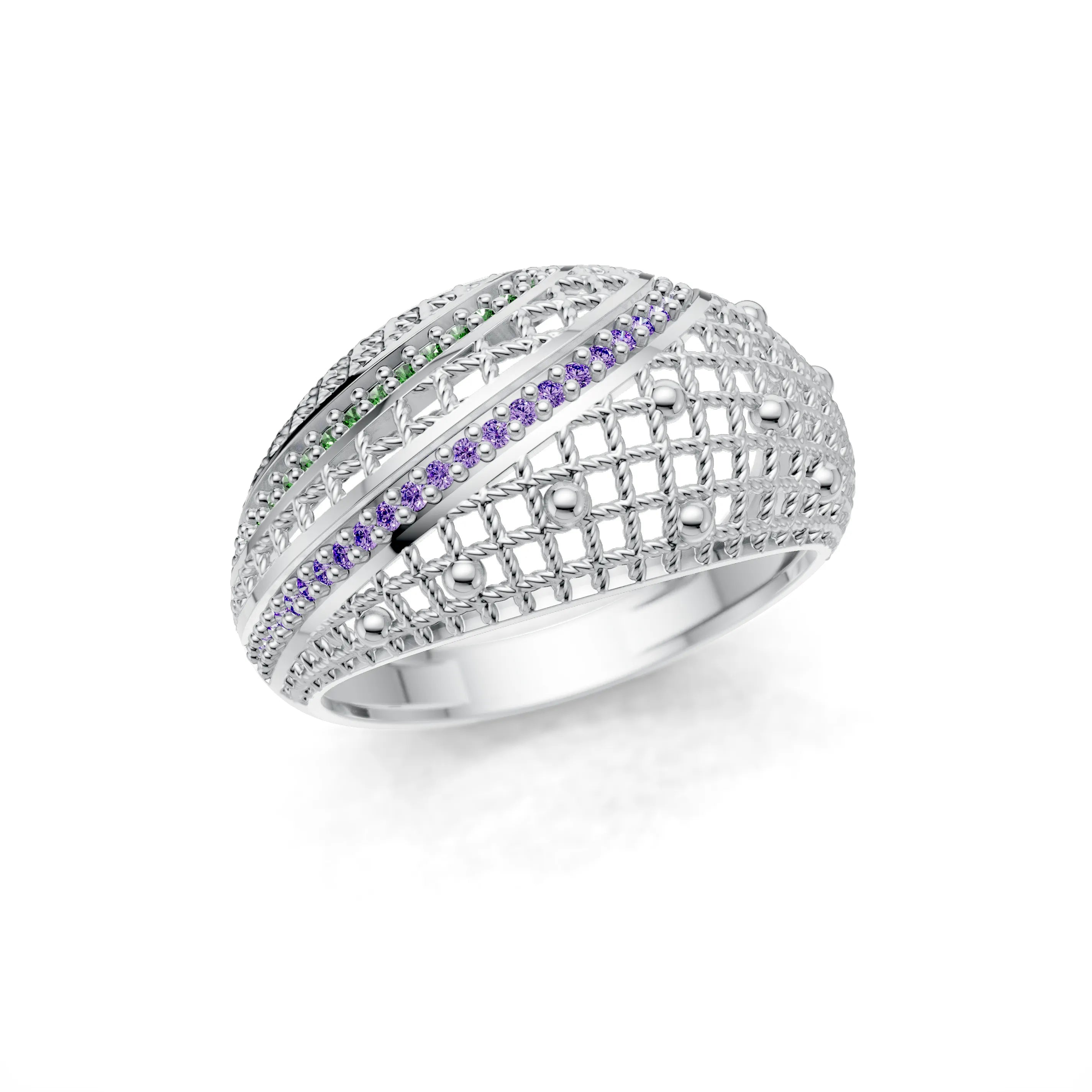 Silver_Amethyst_Emerald