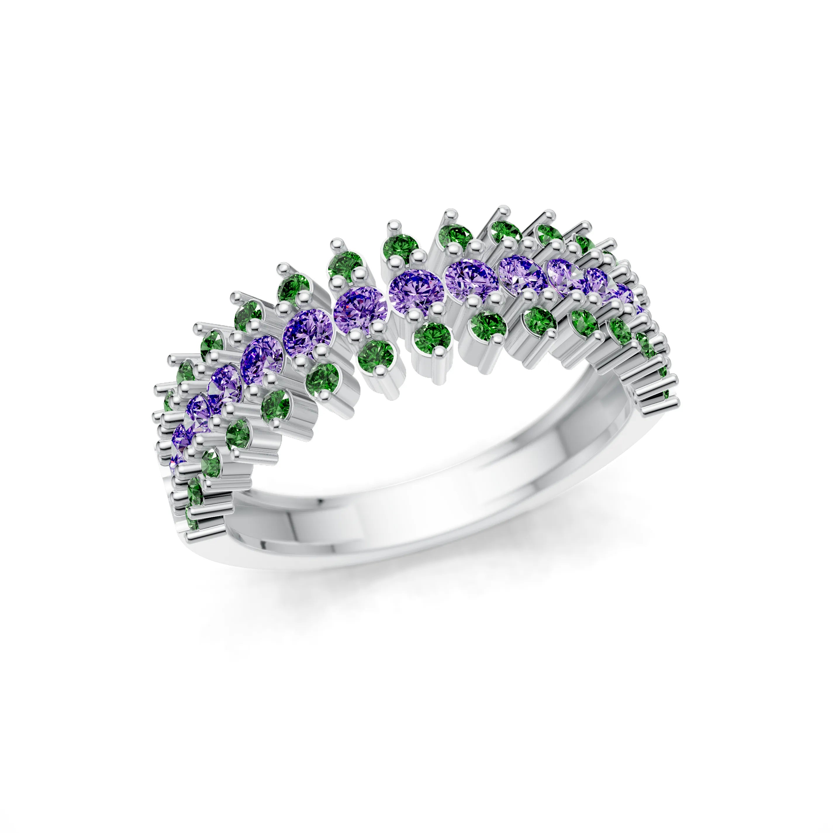 Silver_Amethyst_Emerald