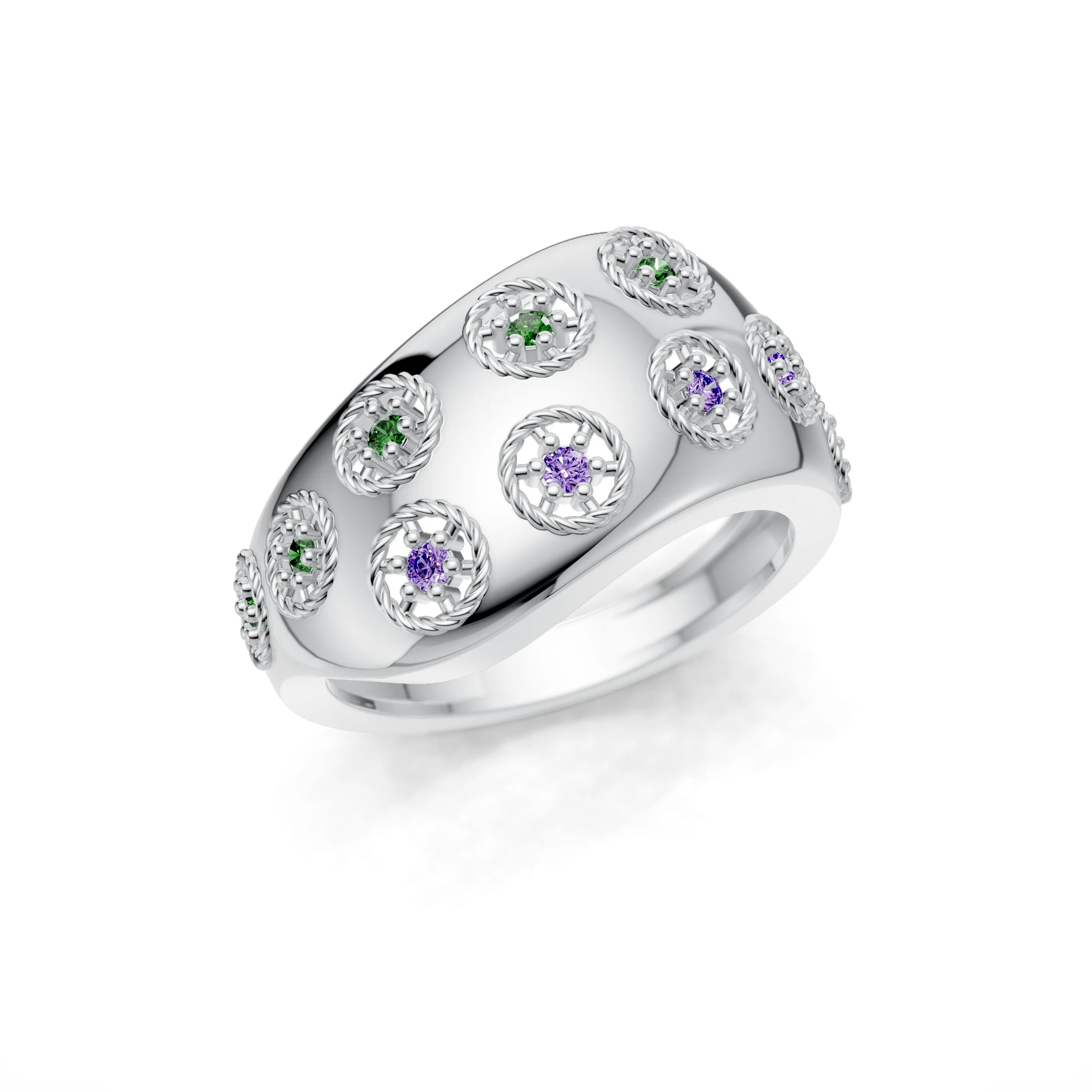 Silver_Amethyst_Emerald