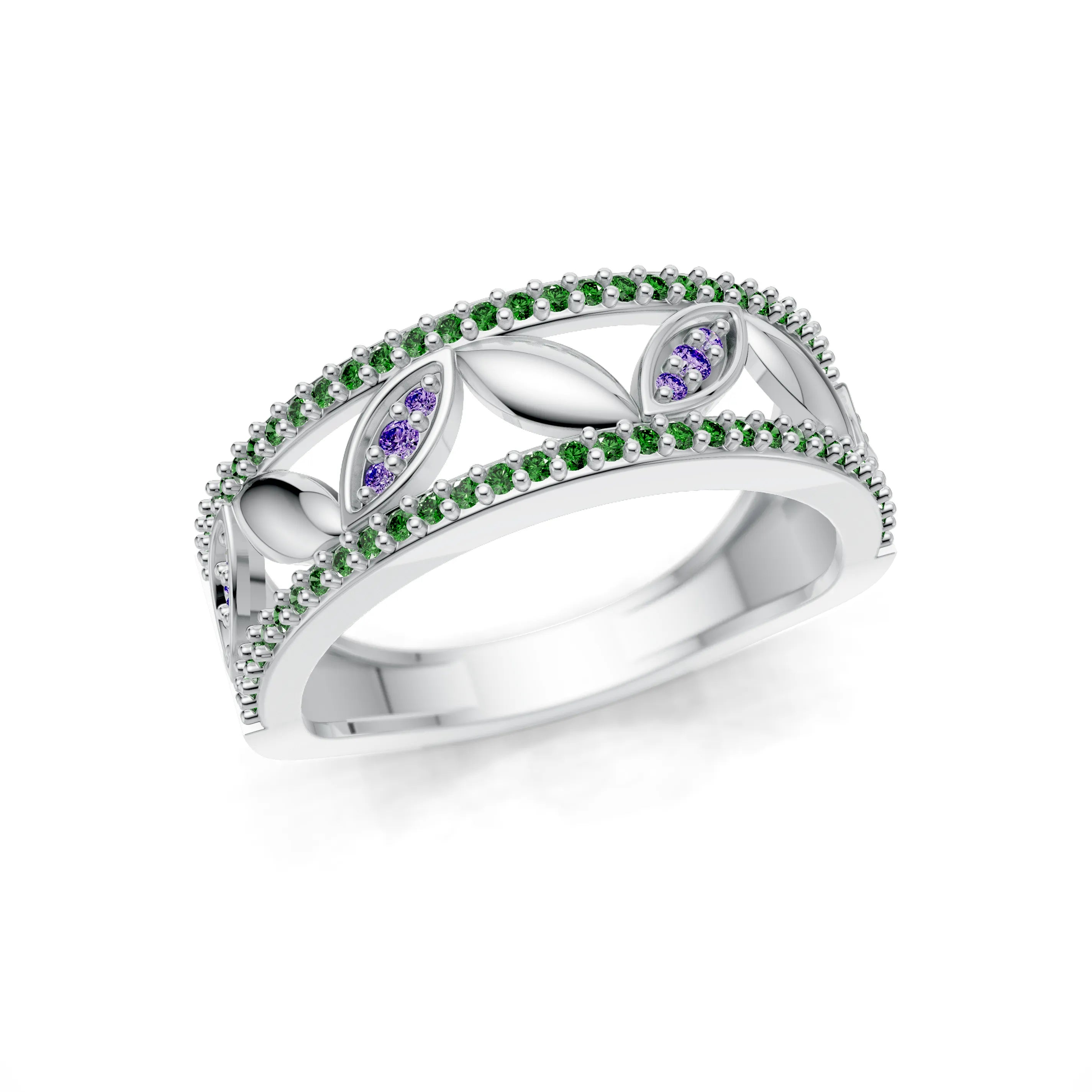 Silver_Amethyst_Emerald