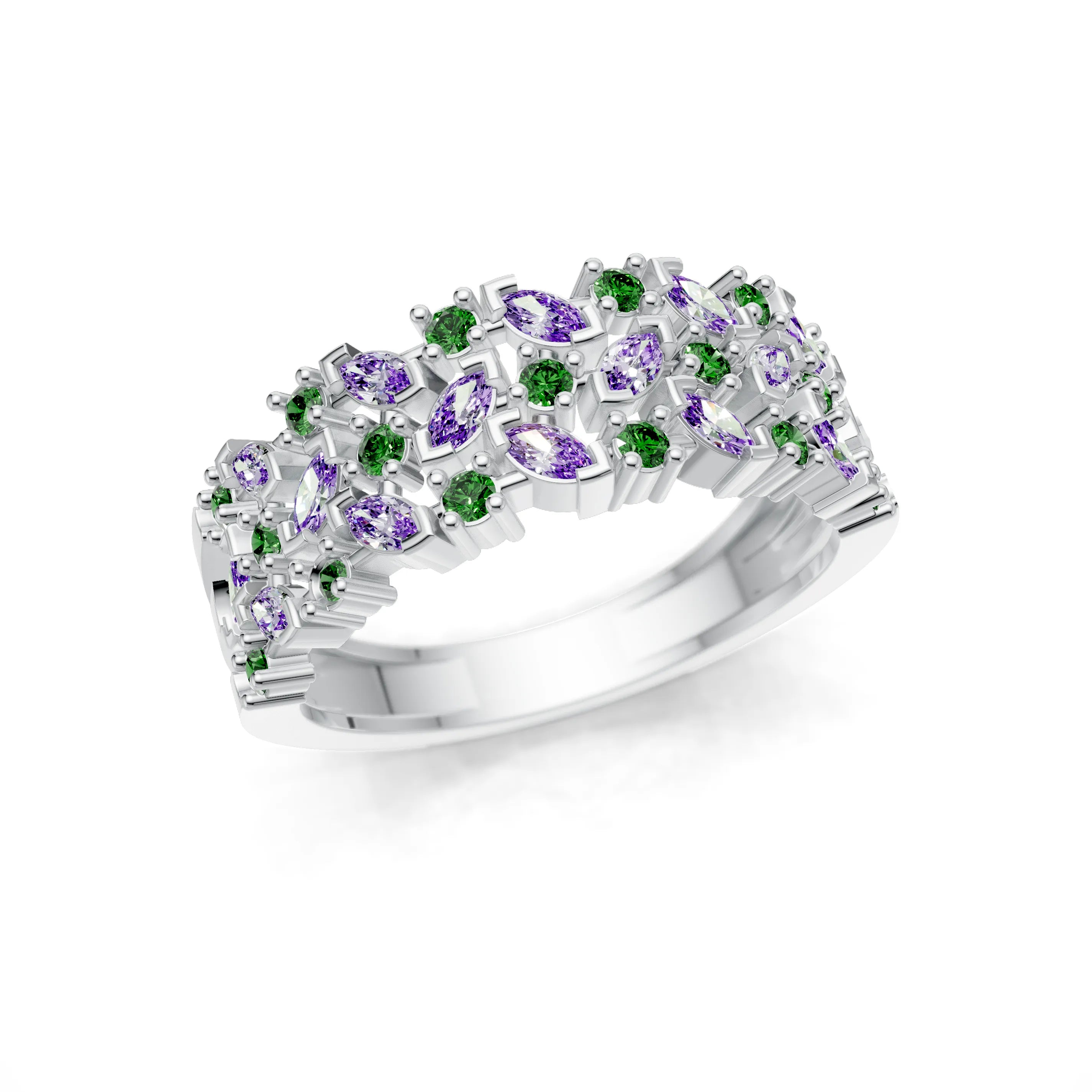 Silver_Amethyst_Emerald