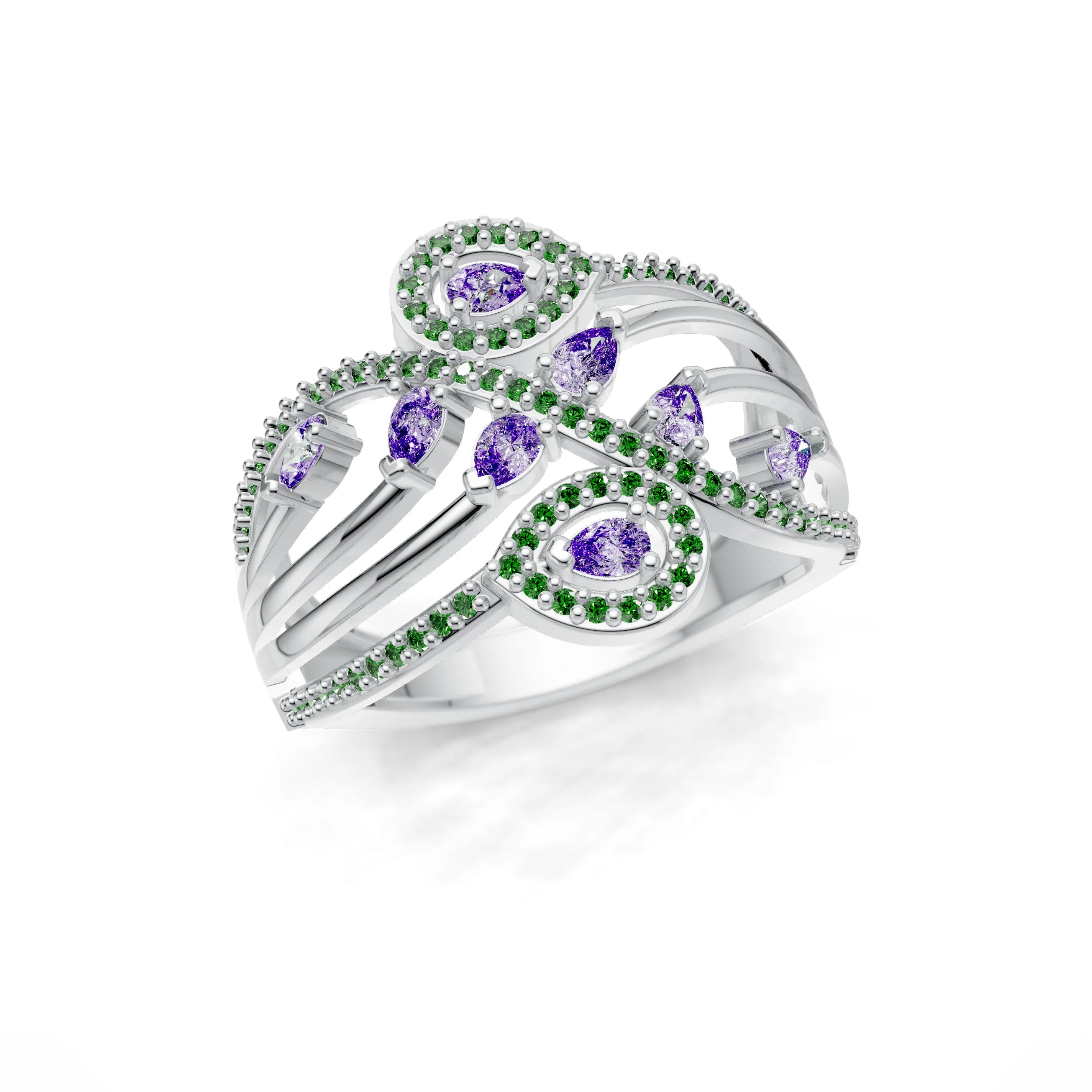 Silver_Amethyst_Emerald