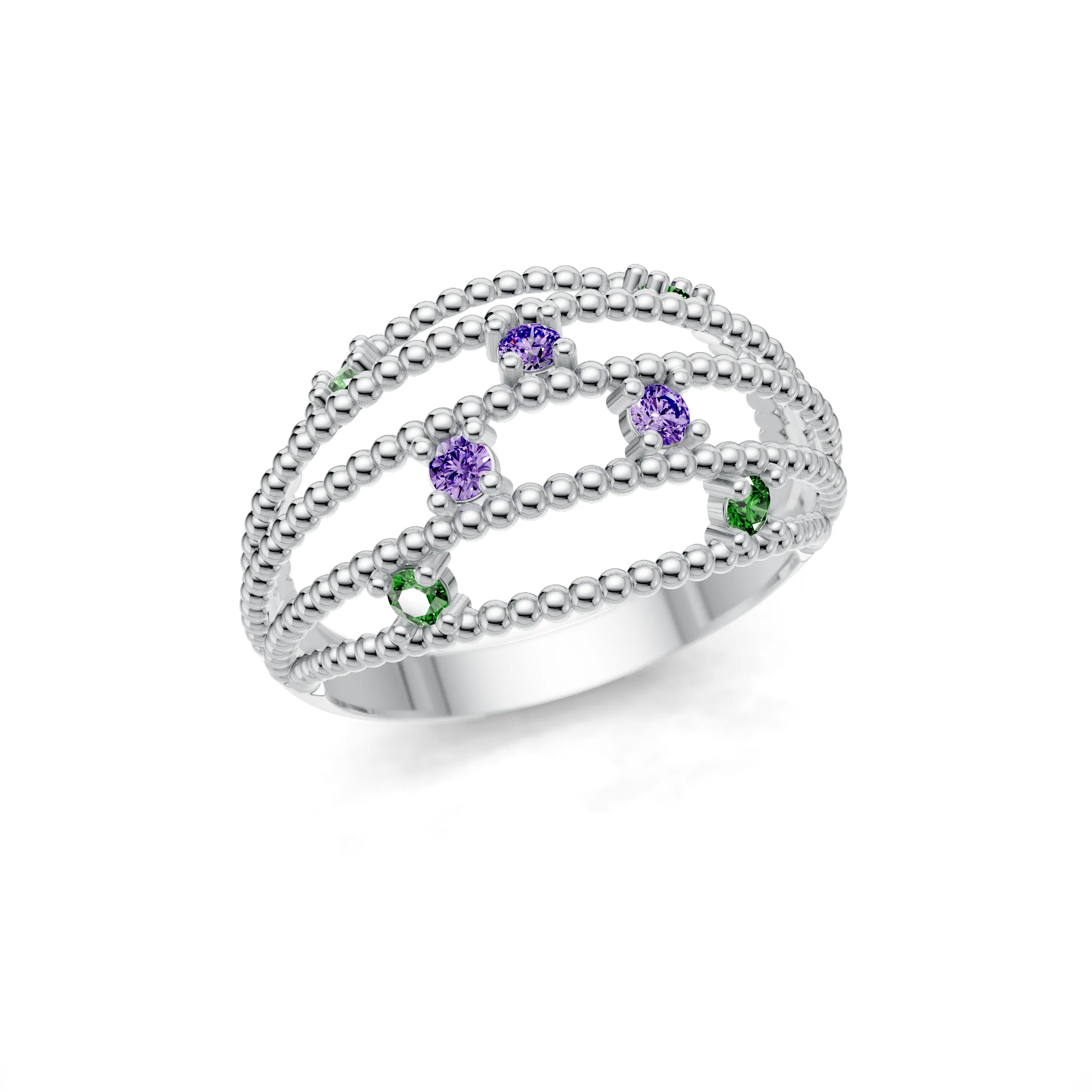 Silver_Amethyst_Emerald