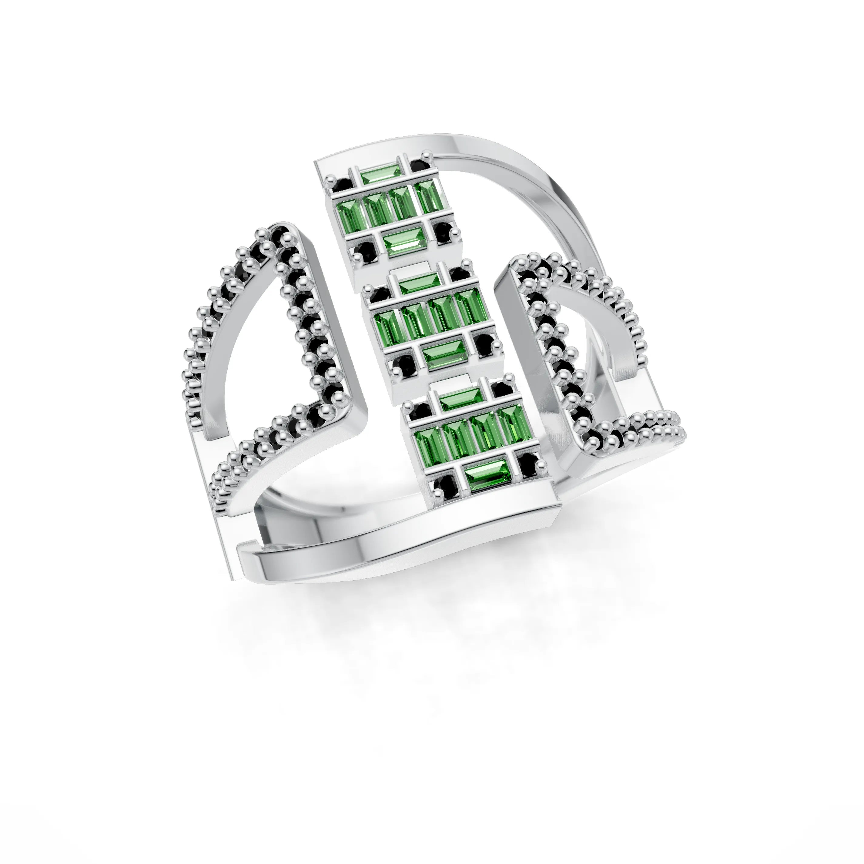 Silver_Emerald_Black