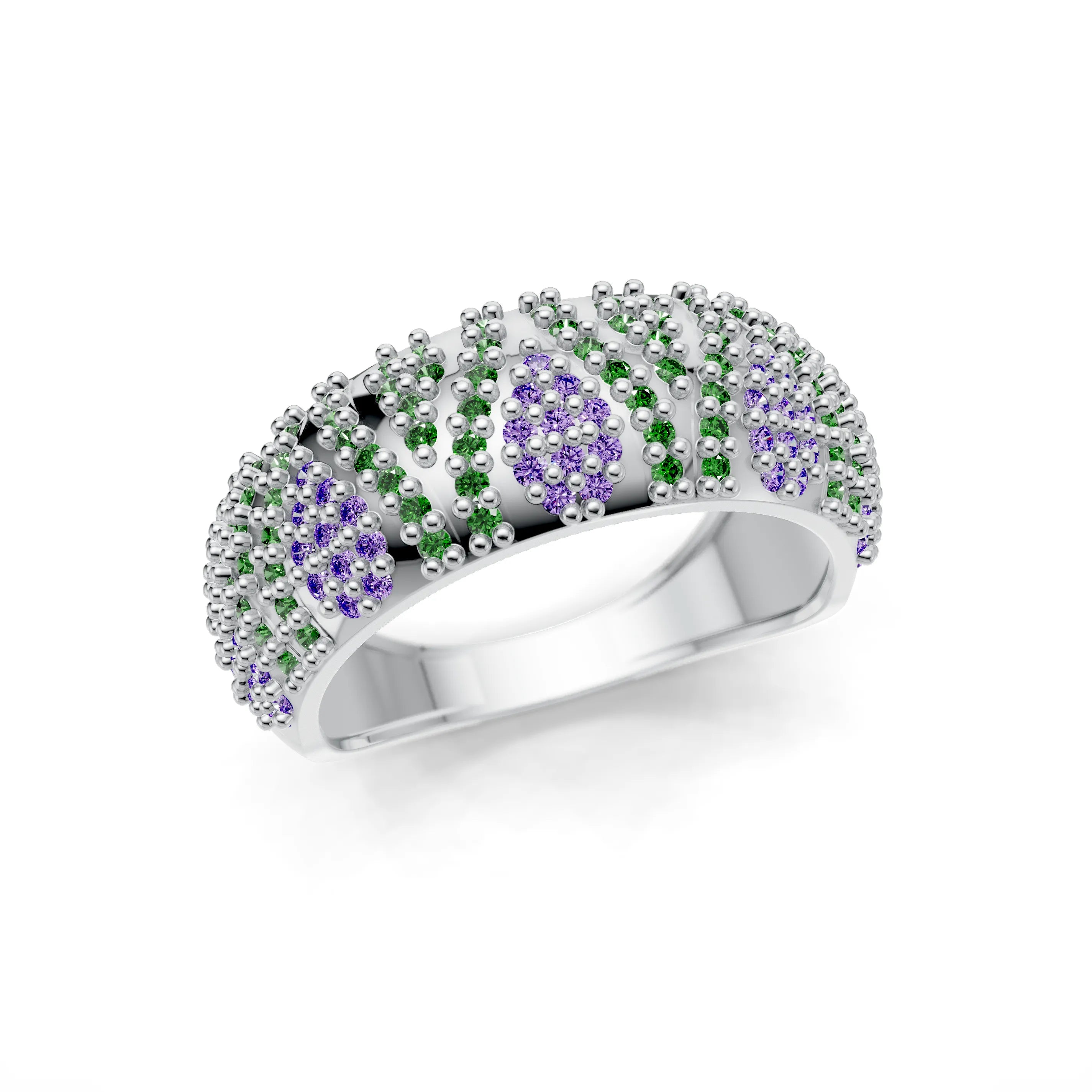 Silver_Amethyst_Emerald