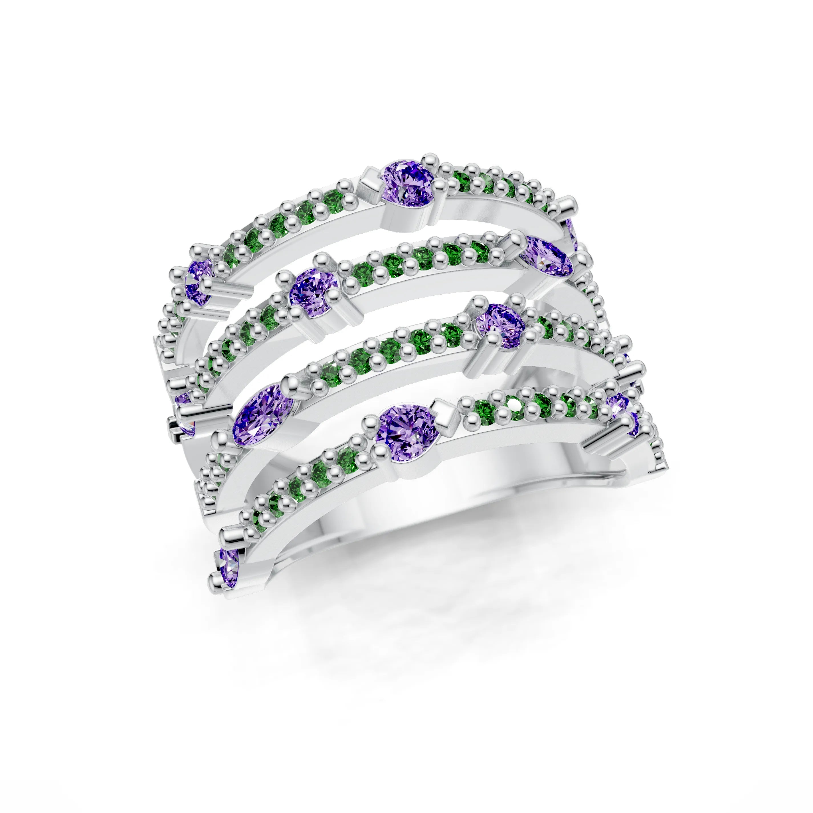 Silver_Amethyst_Emerald