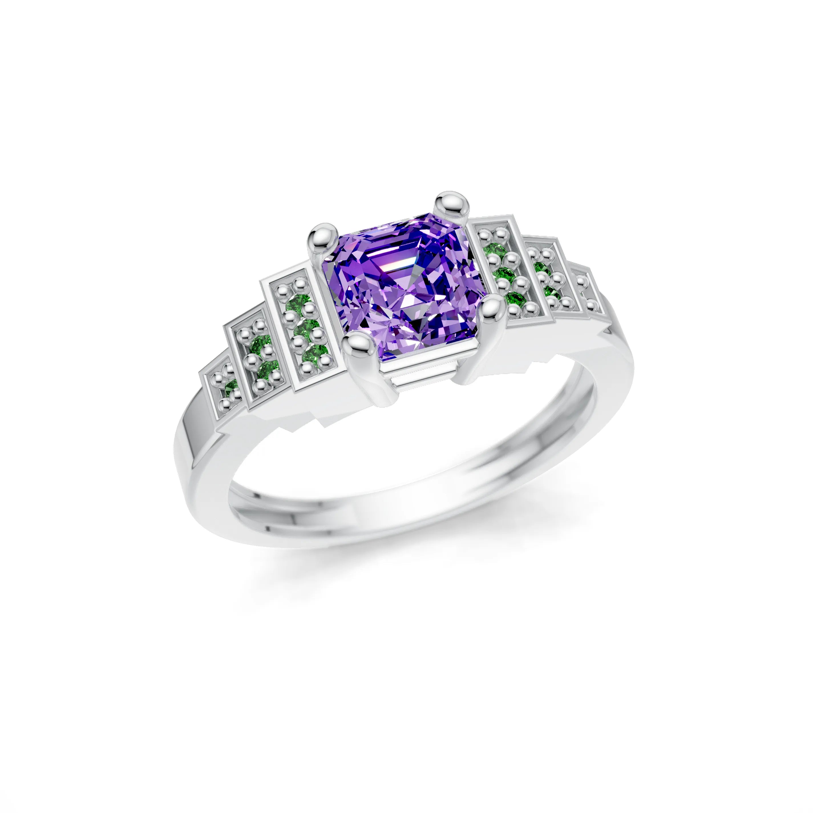 Silver_Amethyst_Emerald