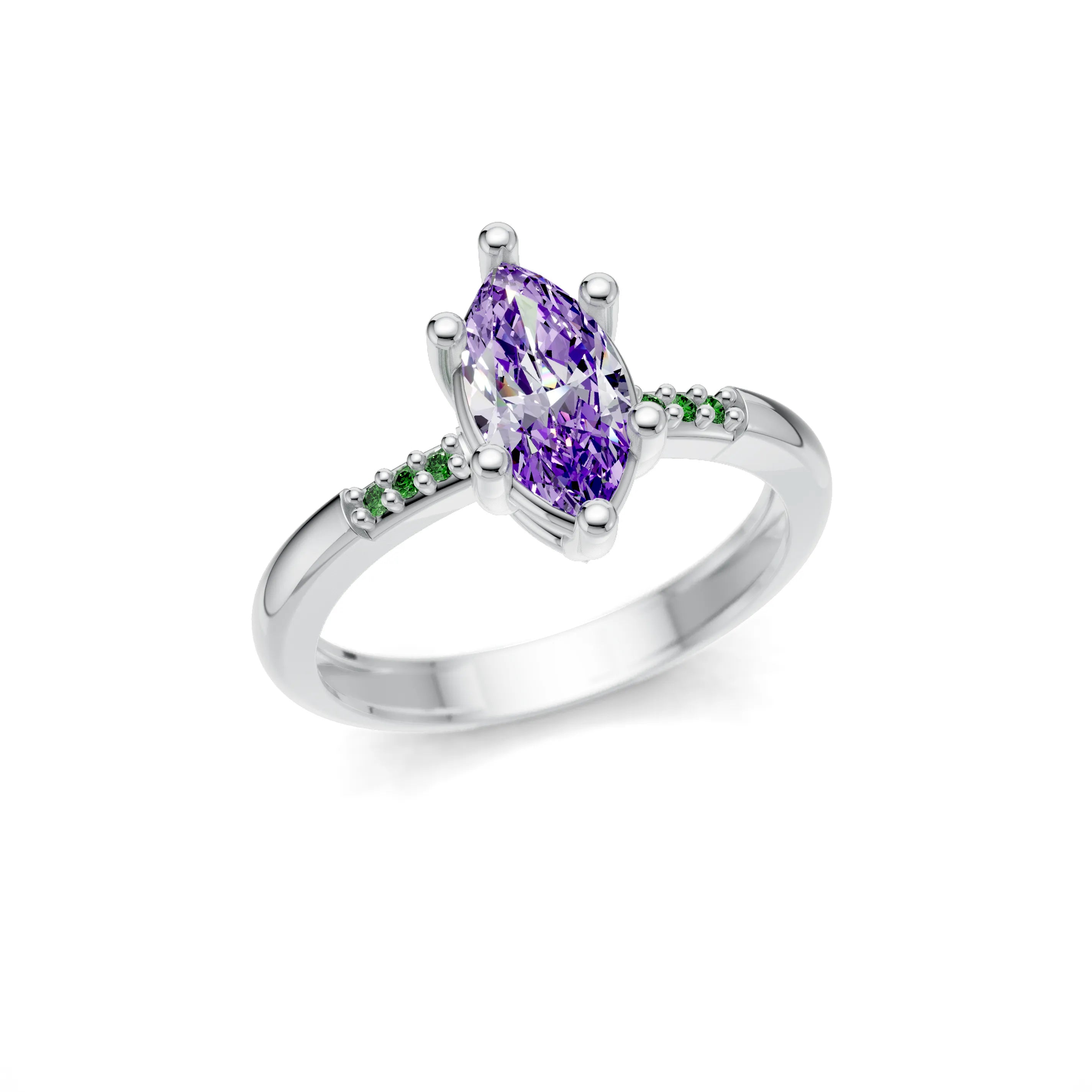 Silver_Amethyst_Emerald