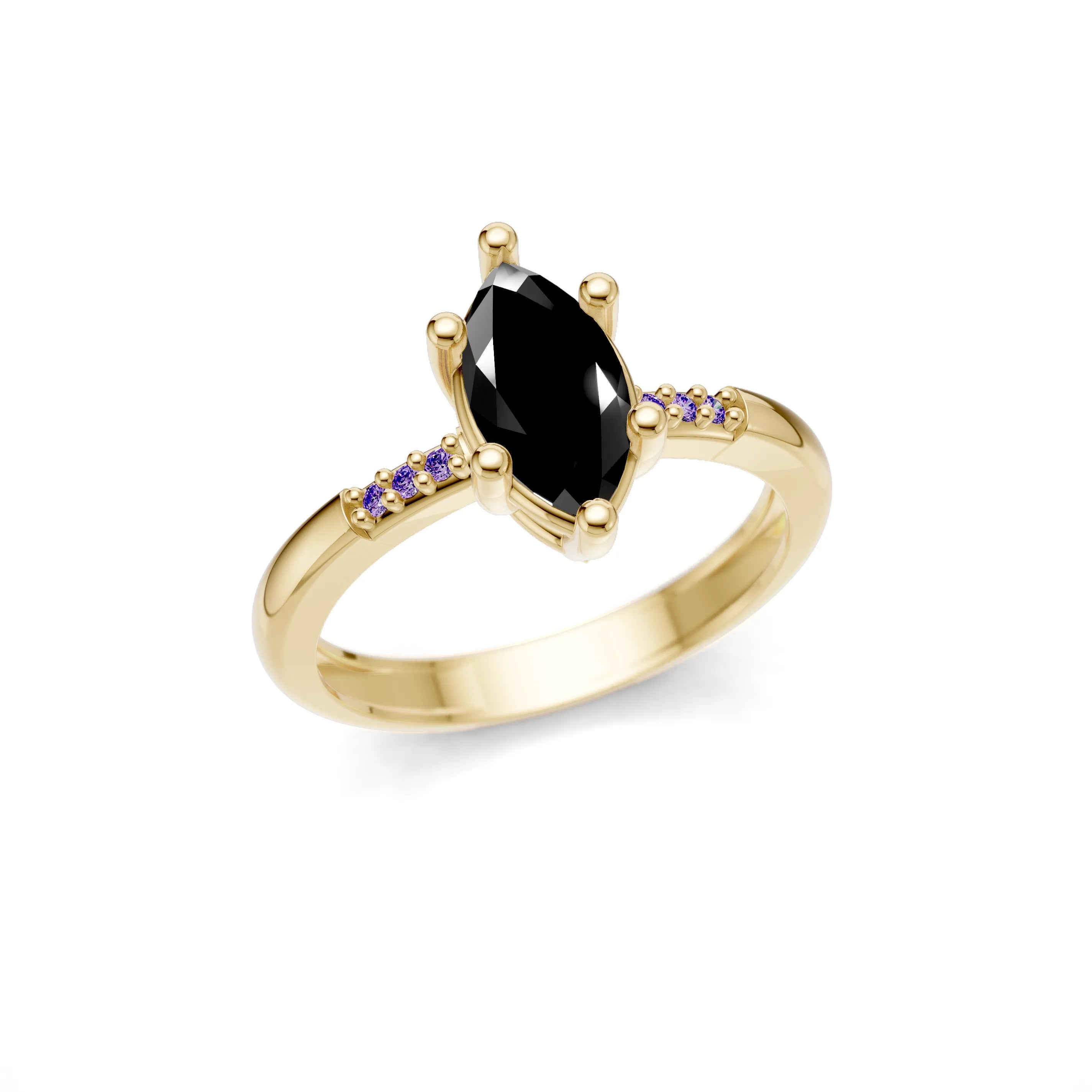 Gold_Black_Amethyst